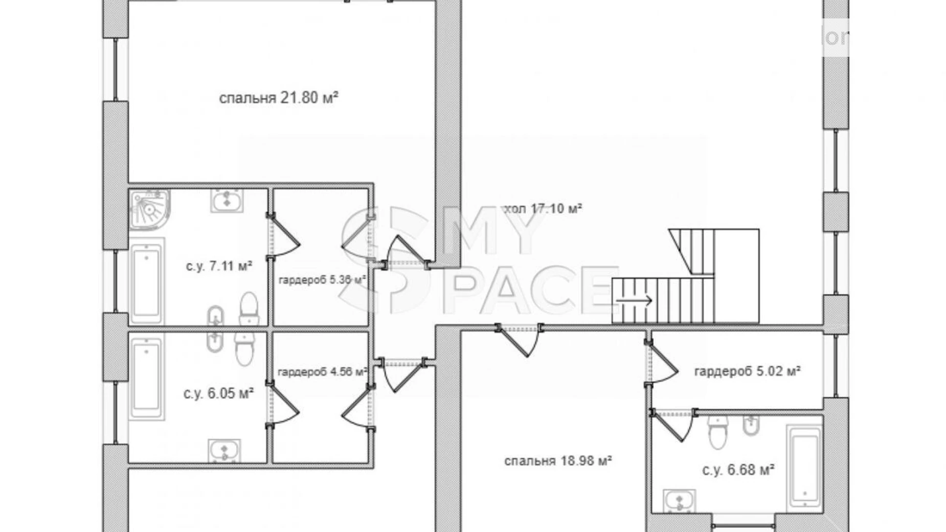 Продается дом на 2 этажа 350 кв. м с гаражом, цена: 1150000 $ - фото 2