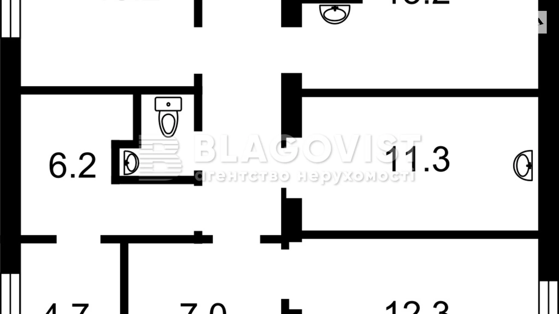 Продается помещения свободного назначения 78 кв. м в 8-этажном здании, цена: 160000 $ - фото 3