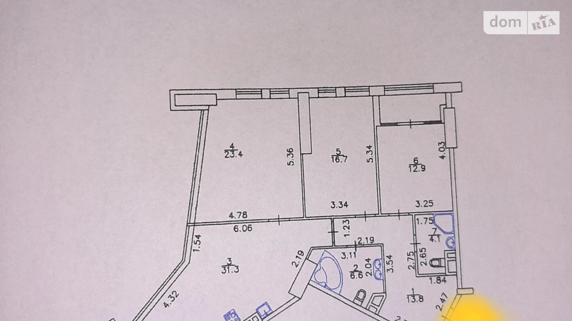Продается 3-комнатная квартира 112.4 кв. м в Киеве, просп. Берестейский(Победы), 11 корпус 1 - фото 3