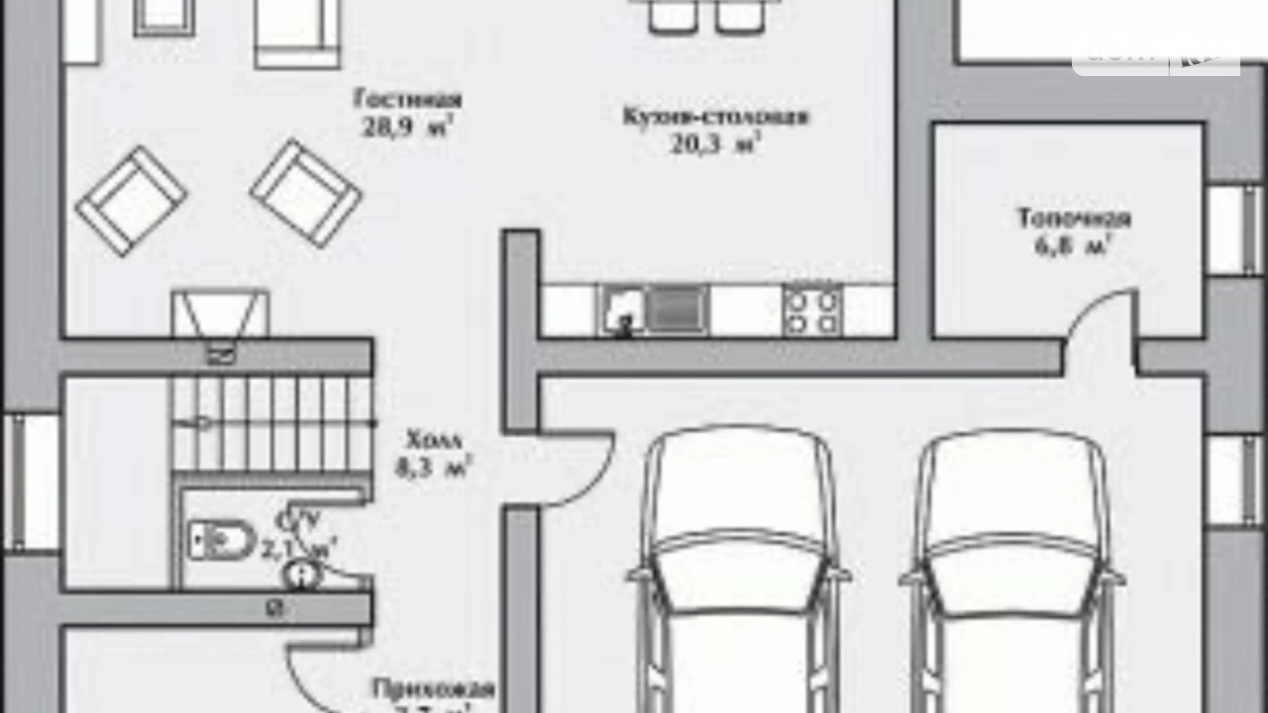 Продается дом на 2 этажа 250 кв. м с балконом, цена: 189000 $ - фото 5