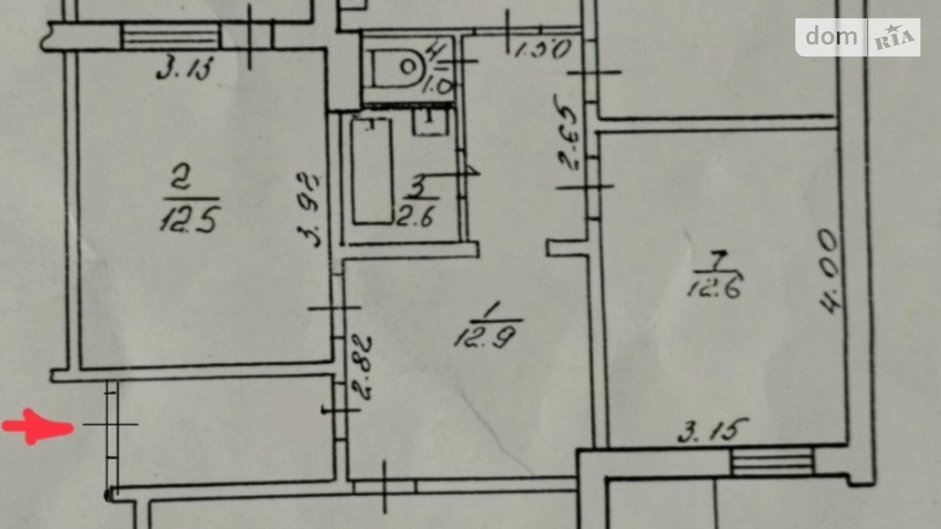Продається 4-кімнатна квартира 83.9 кв. м у Івано-Франківську, вул. Хоткевича Гната, 75А корпус 2  - фото 2