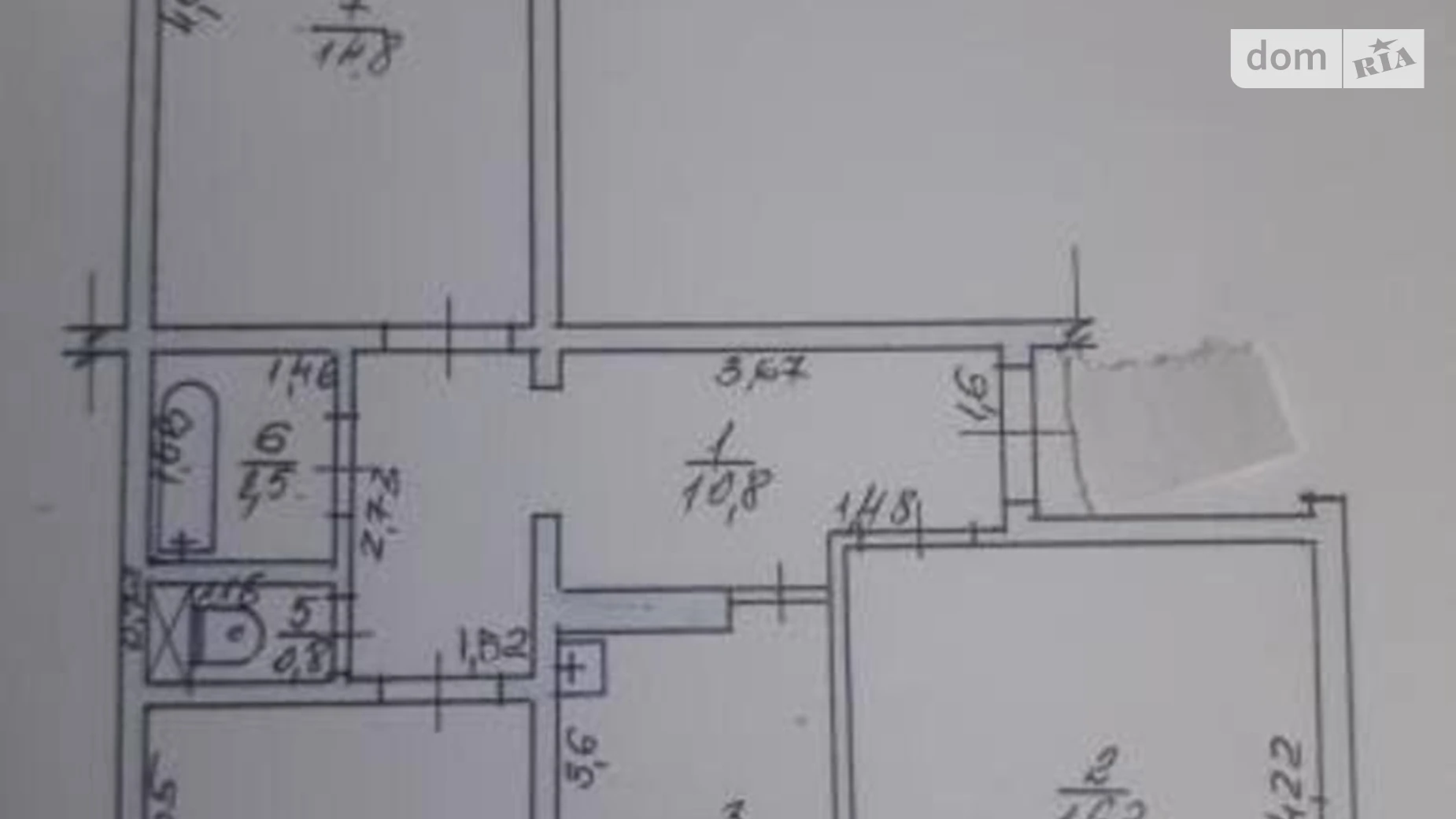 Продается 3-комнатная квартира 67 кв. м в Ужгороде, ул. Минайская, 3 - фото 4