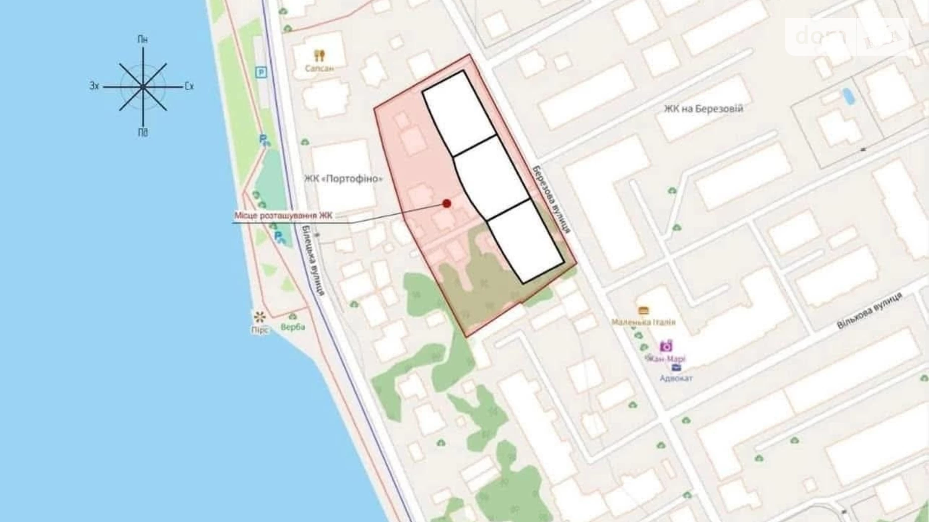 2-комнатная квартира 58 кв. м в Тернополе, ул. Березовая, 43 - фото 5