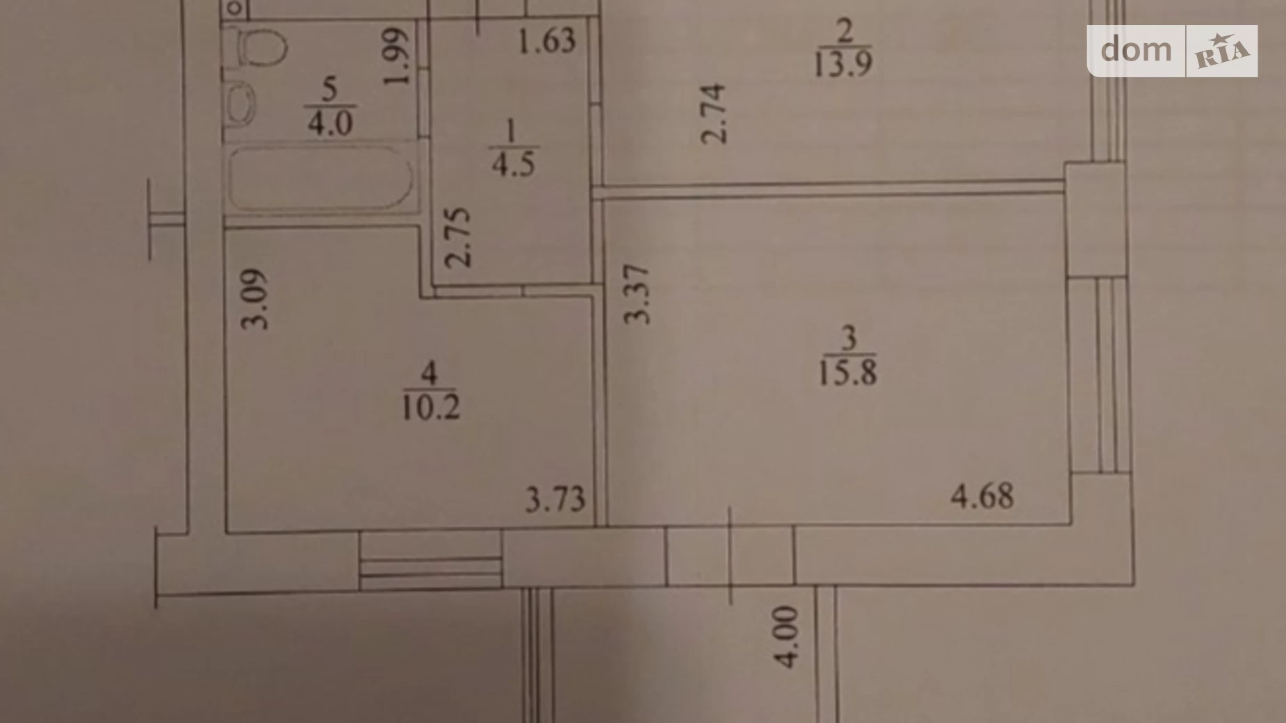 Продается 3-комнатная квартира 60 кв. м в Ирпене, ул. Литературная(Чехова), 2Д/1 - фото 3