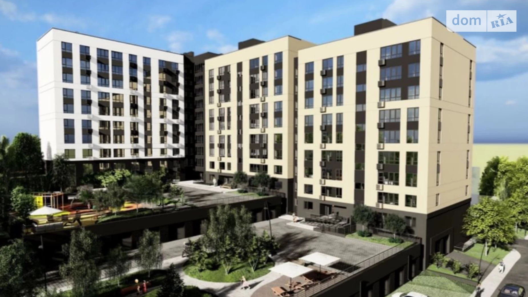 1-комнатная квартира 44.9 кв. м в Тернополе, ул. Довженко Александра, 14Б - фото 2