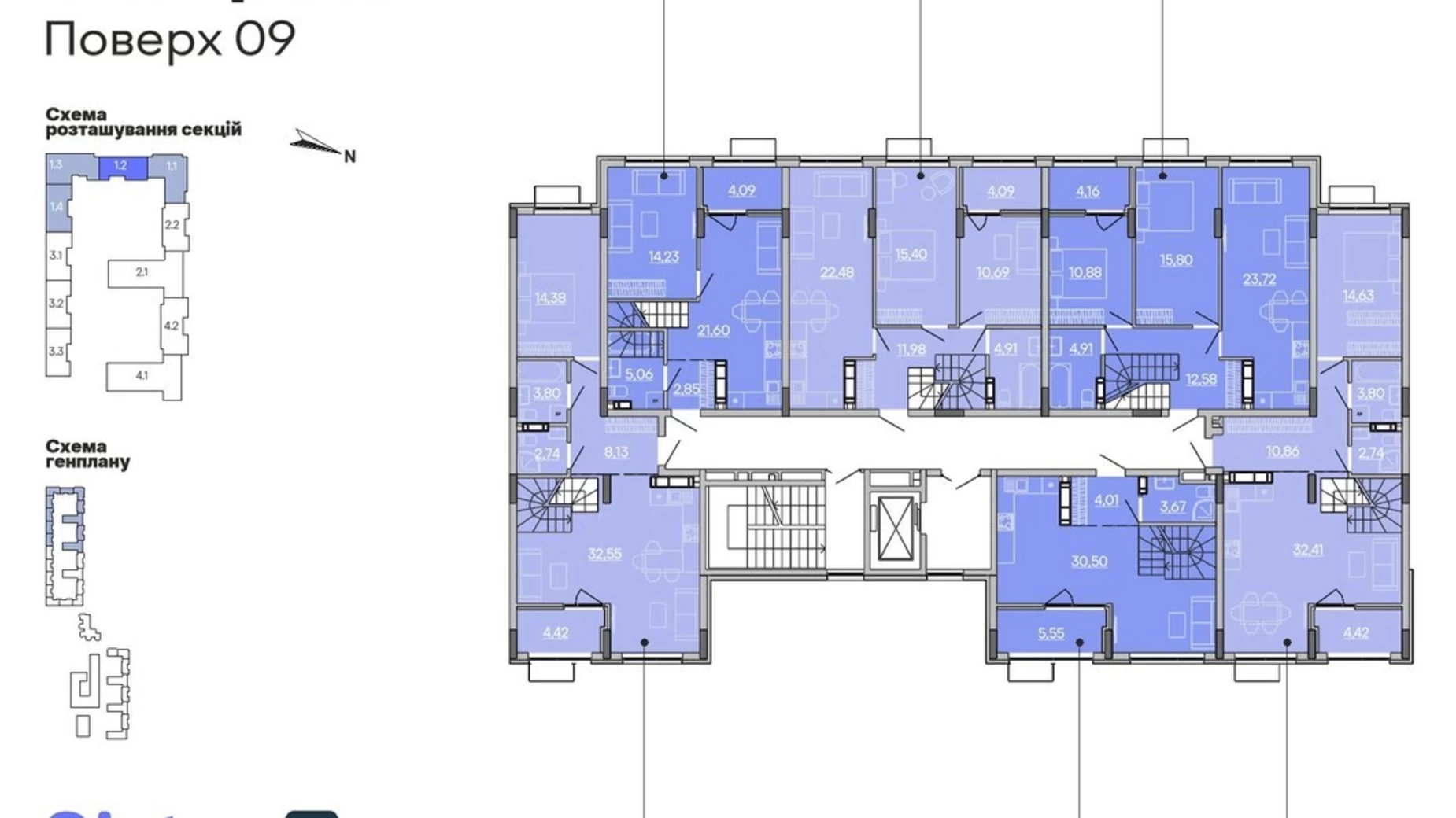 Продается 5-комнатная квартира 134.75 кв. м в Киеве, ул. Клеманская, 3 - фото 2
