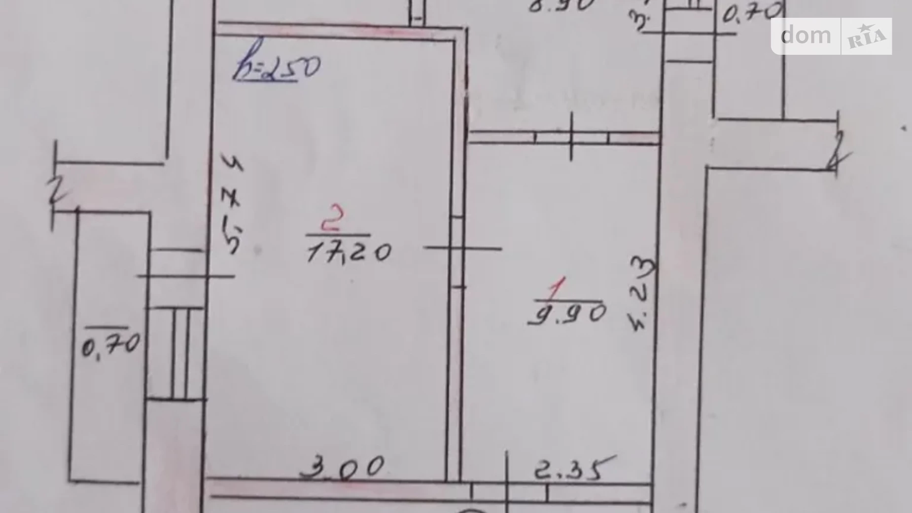 Продается 1-комнатная квартира 42 кв. м в Хмельницком, цена: 41000 $ - фото 4