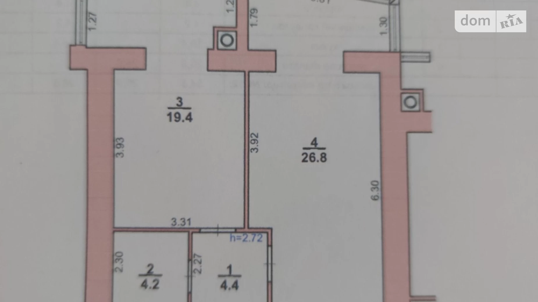 Продается 1-комнатная квартира 54 кв. м в Хмельницком, ул. Степана Бандеры - фото 4