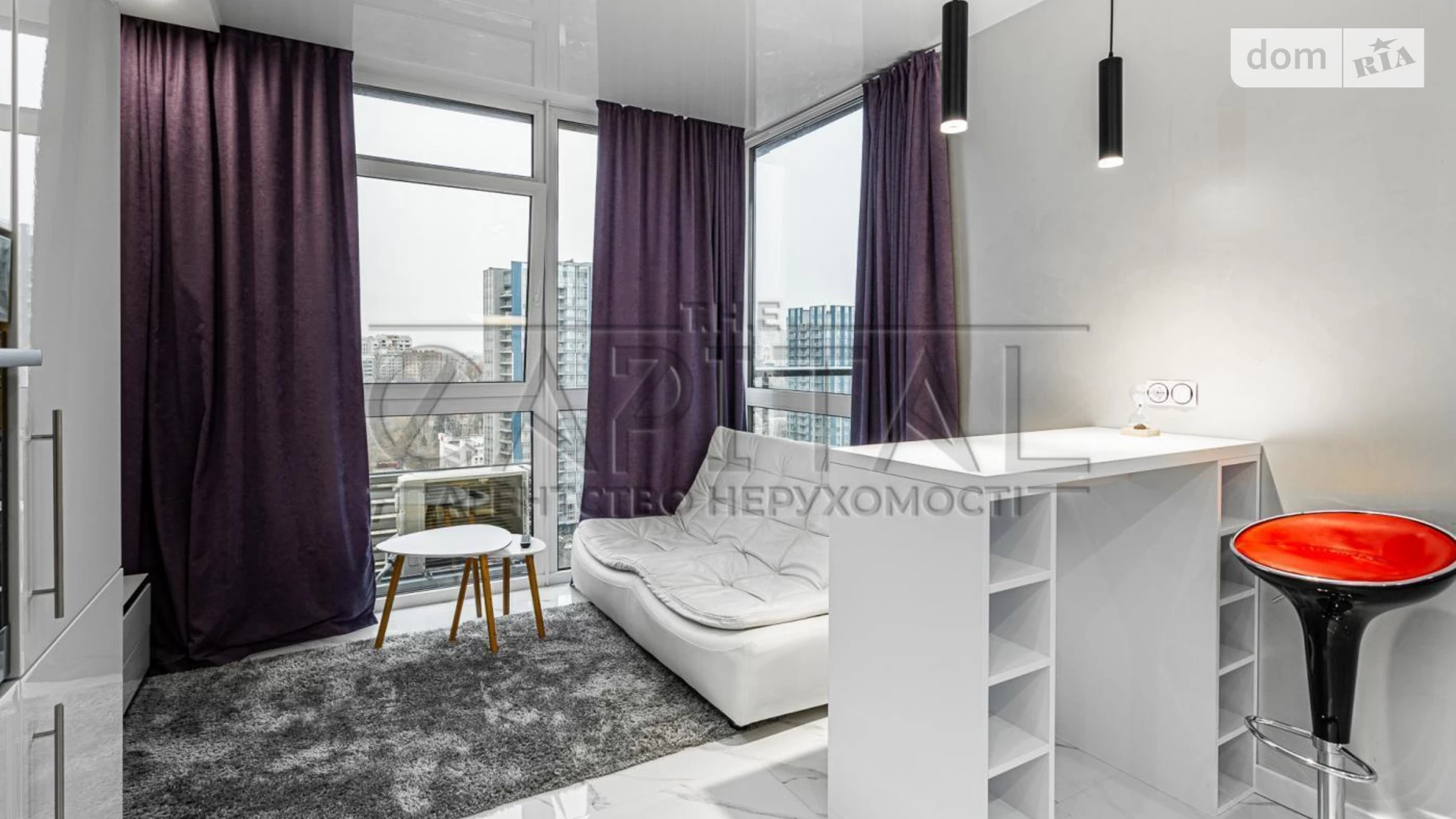 Здається в оренду 1-кімнатна квартира 48 кв. м у Києві, вул. Предславинська, 55А - фото 3