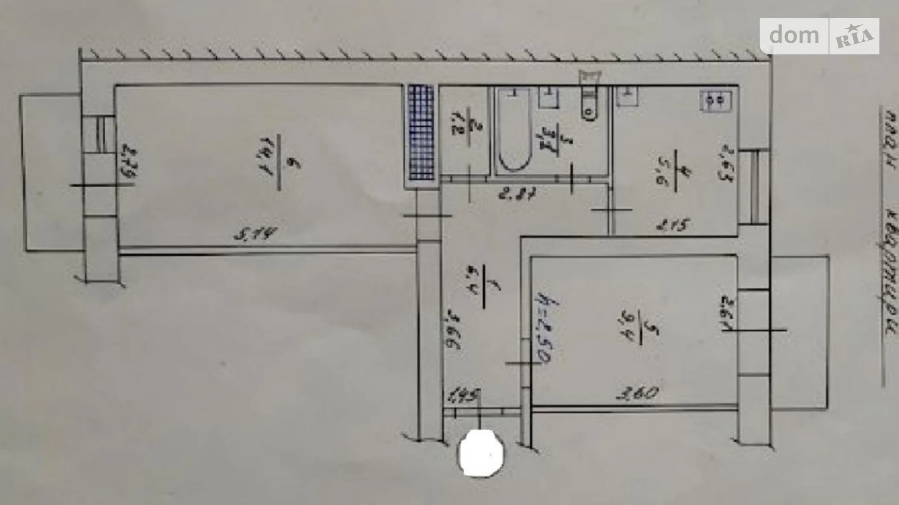 Продается 2-комнатная квартира 43 кв. м в Полтаве, ул. Григория Левченко(Сапиго) - фото 4