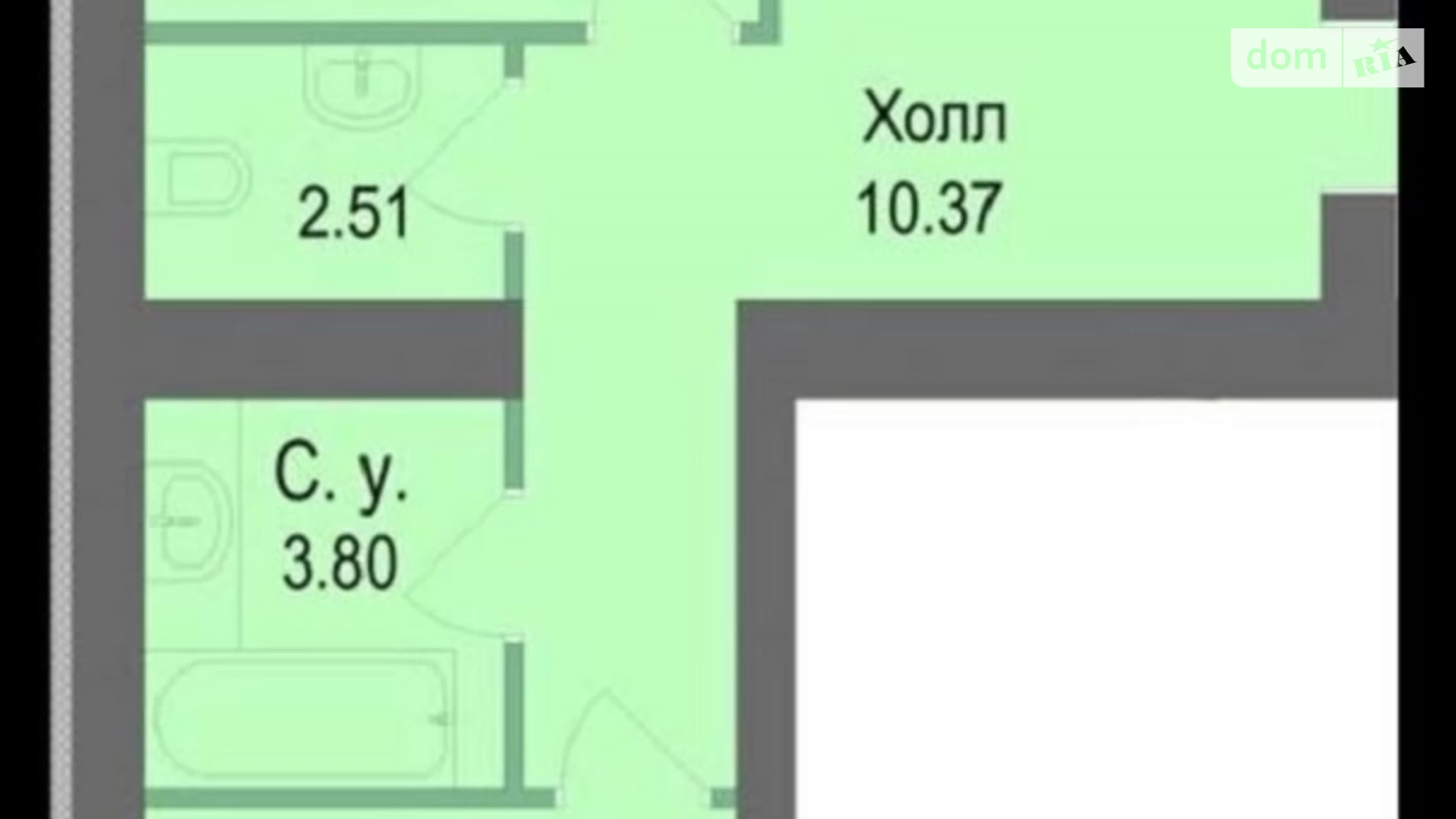 Продается 2-комнатная квартира 59.65 кв. м в Софиевской Борщаговке, просп. Героев Небесной Сотни, 26/17 - фото 2