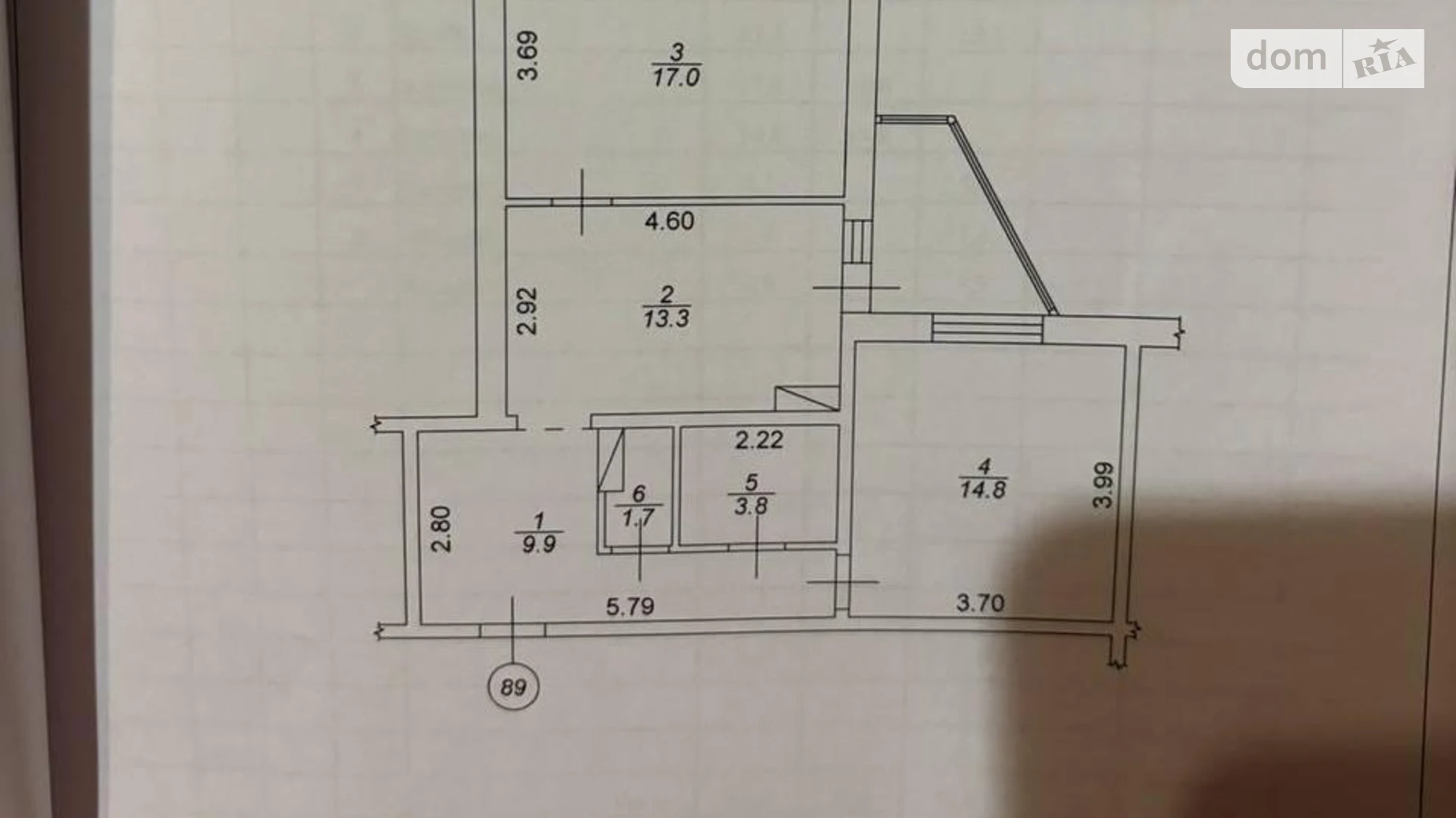Продается 2-комнатная квартира 64.4 кв. м в Чабанах, Одесское шоссе - фото 5