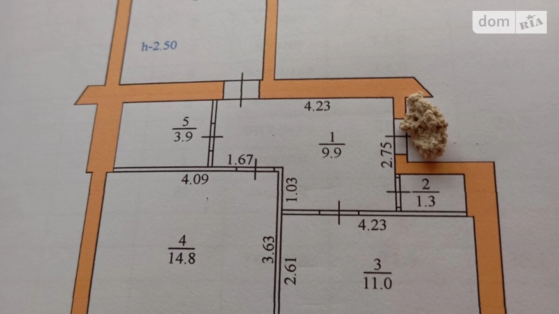 2-комнатная квартира 72 кв. м в Тернополе, цена: 69900 $ - фото 4