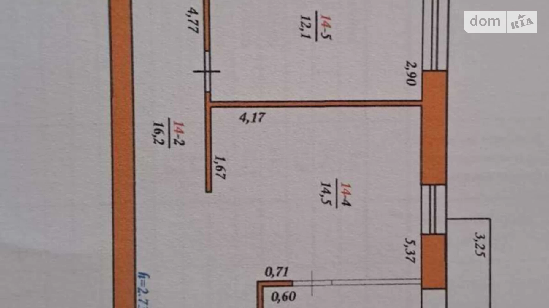 Продається 2-кімнатна квартира 72 кв. м у, цена: 64500 $ - фото 3