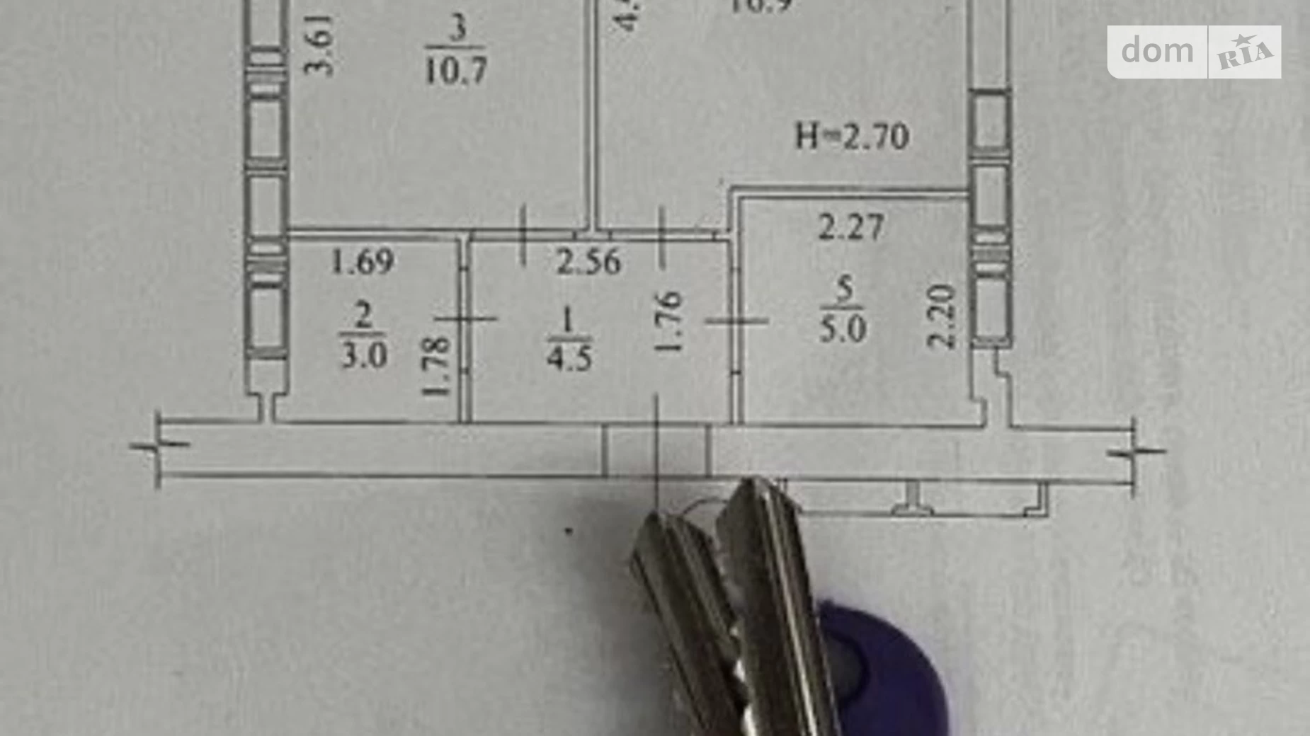 Продается 1-комнатная квартира 43.9 кв. м в Харькове, вул. Борткевича, 11 - фото 2