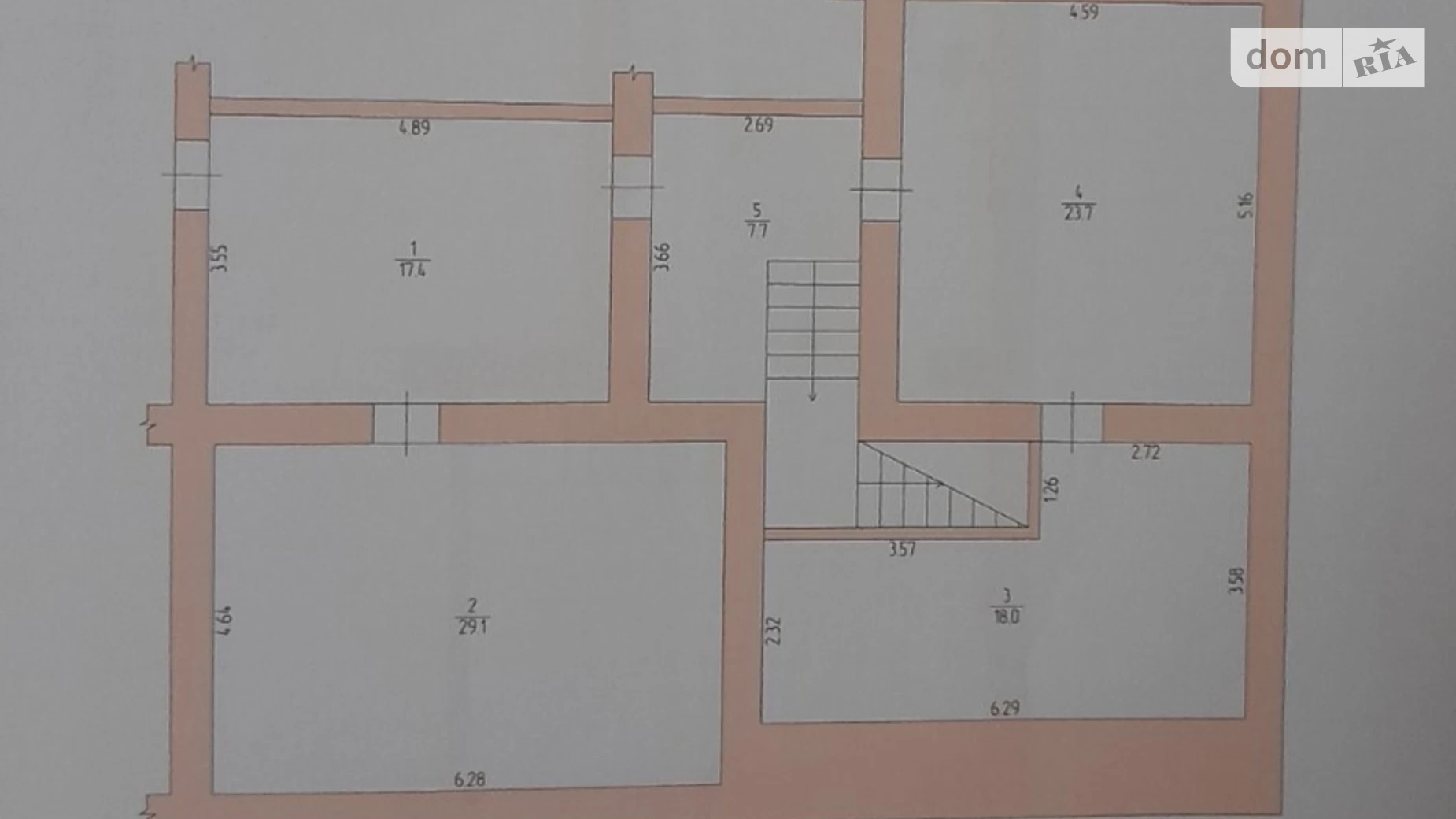 Продается помещения свободного назначения 152 кв. м в 1-этажном здании, цена: 130000 $ - фото 4