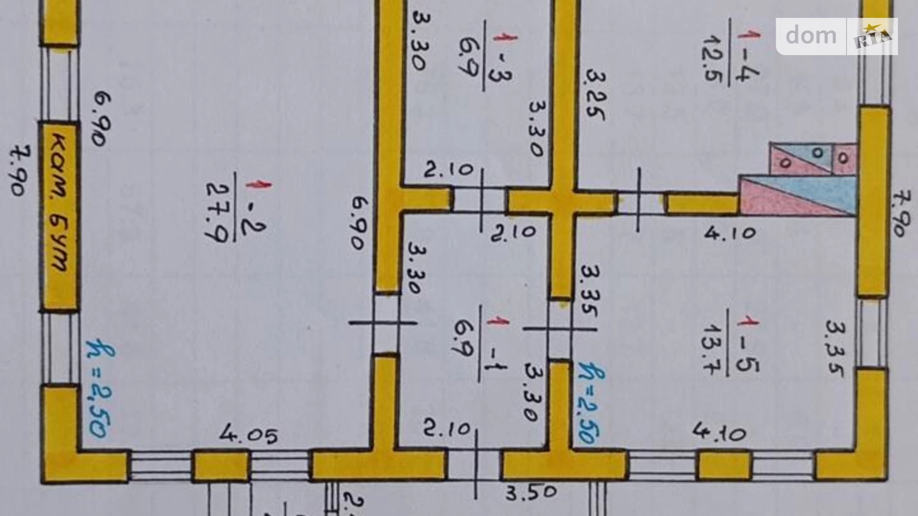 Продается одноэтажный дом 76.3 кв. м с мебелью, цена: 10000 $ - фото 2