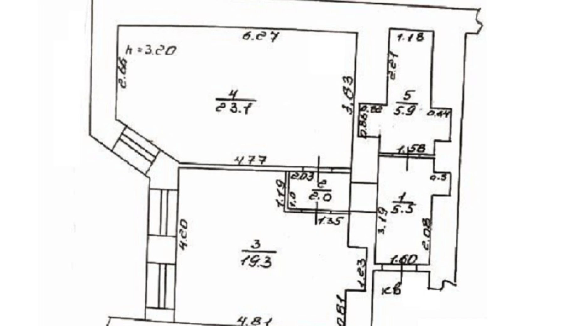 Продается 1-комнатная квартира 55.8 кв. м в Одессе, ул. Конная - фото 2