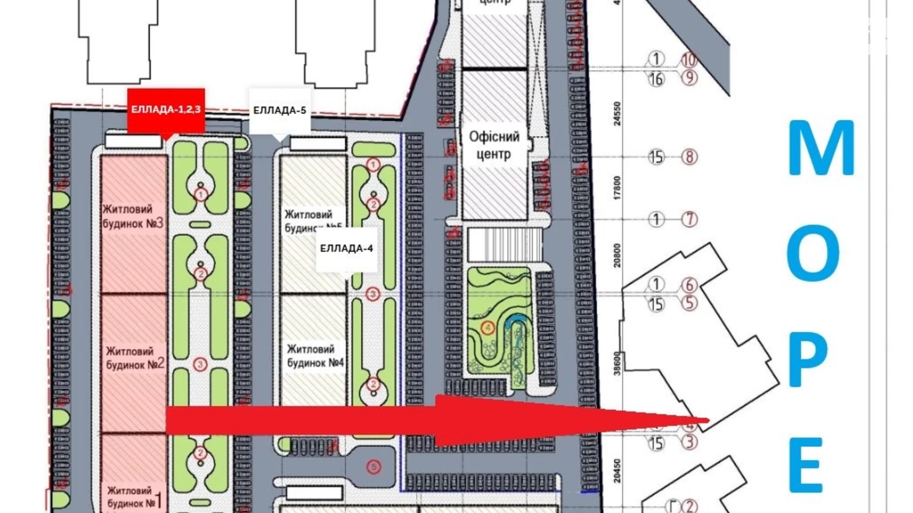 Продается 2-комнатная квартира 66.7 кв. м в Одессе, ул. Генуэзская, 1/1 - фото 2