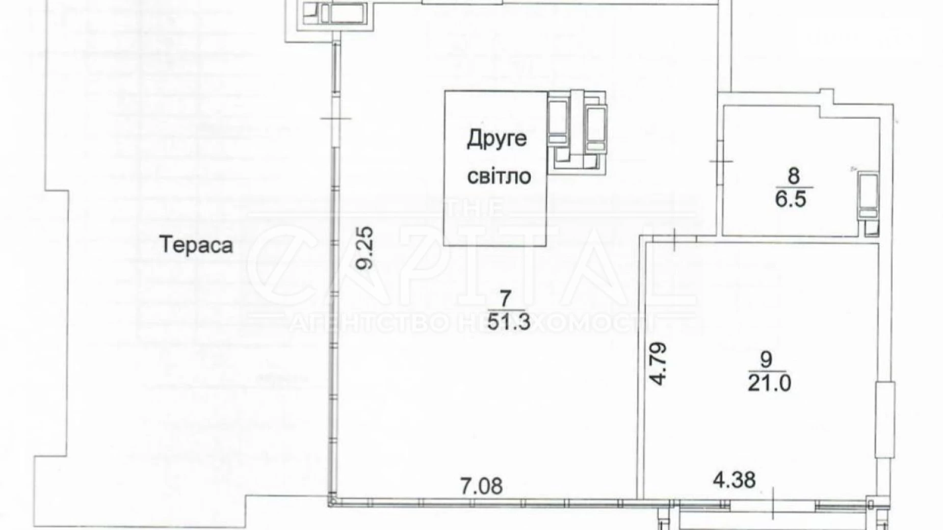 Продается 4-комнатная квартира 225.8 кв. м в Киеве, ул. Андрея Верхогляда(Драгомирова), 19А - фото 4