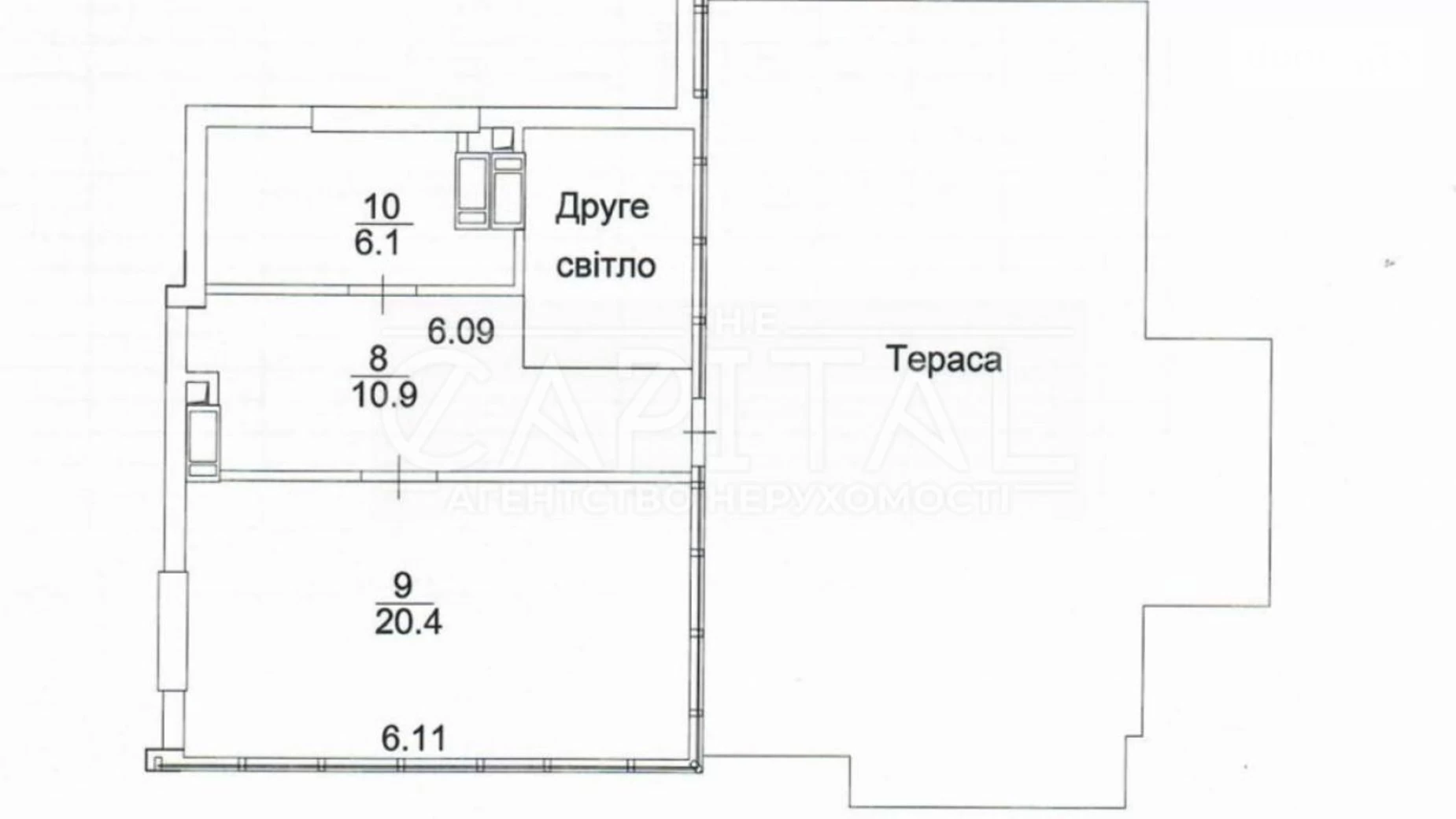 Продается 4-комнатная квартира 149 кв. м в Киеве, ул. Андрея Верхогляда(Драгомирова), 19А - фото 3