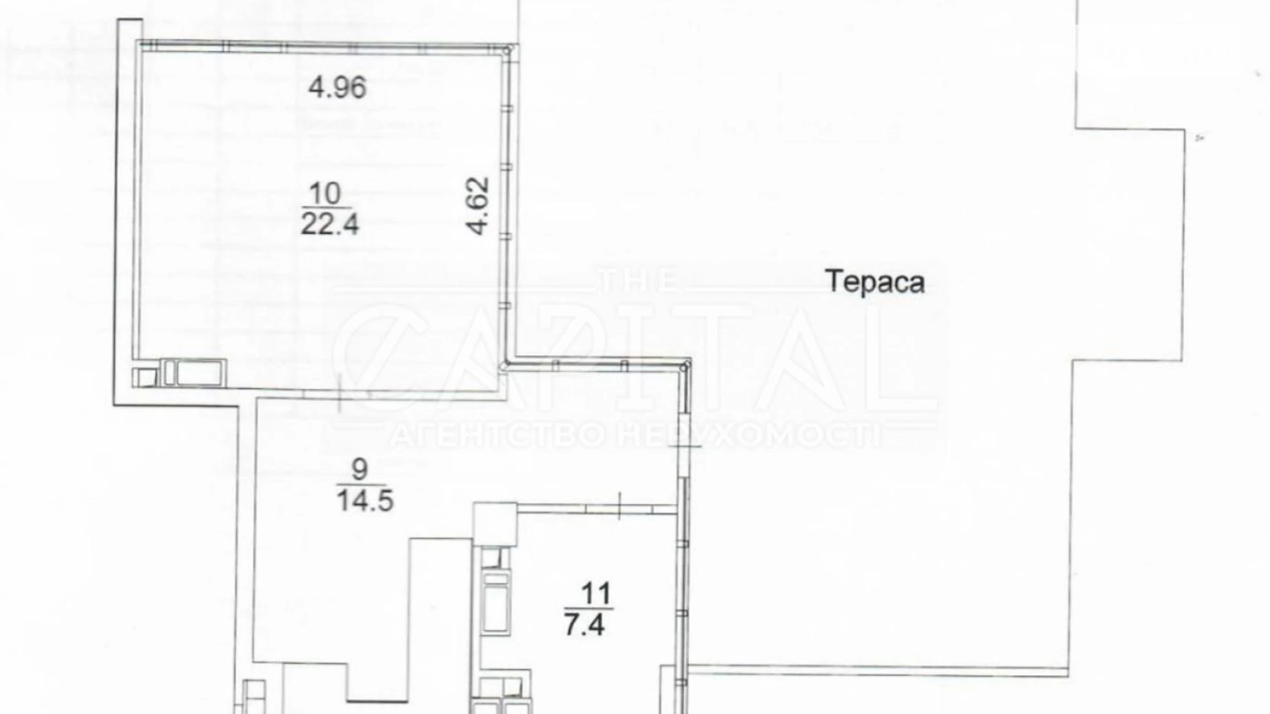 Продается 4-комнатная квартира 181.9 кв. м в Киеве, ул. Андрея Верхогляда(Драгомирова), 19А - фото 3