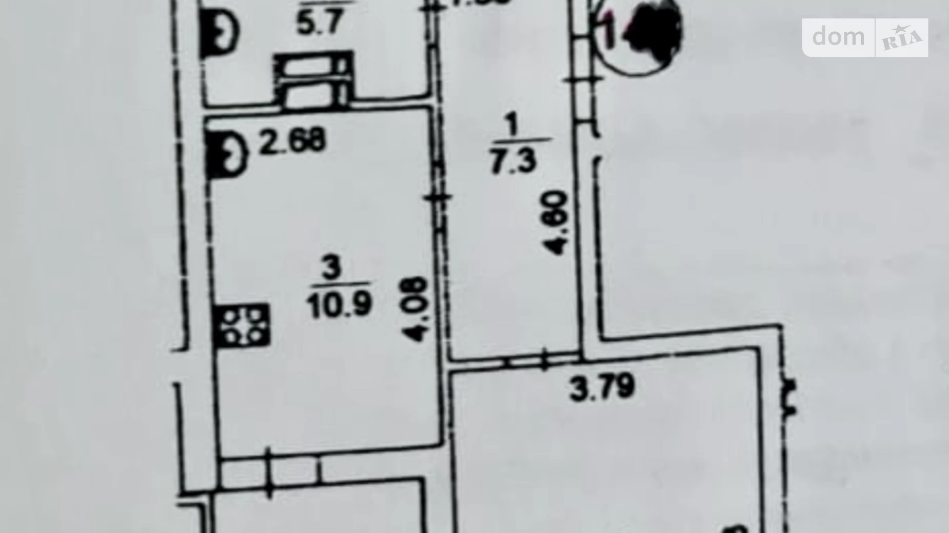 Продается 1-комнатная квартира 47.1 кв. м в Киеве, ул. Юрия Шумского, 3Г - фото 2