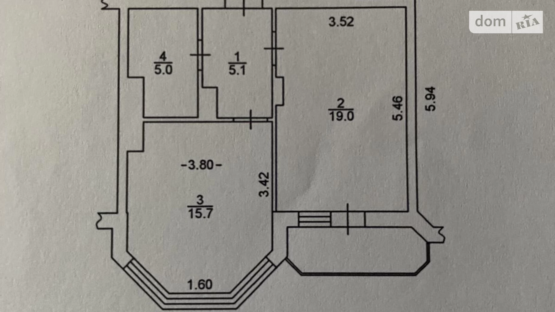 Продається 1-кімнатна квартира 46.1 кв. м у Ірпені, вул. Західна, 8 - фото 2