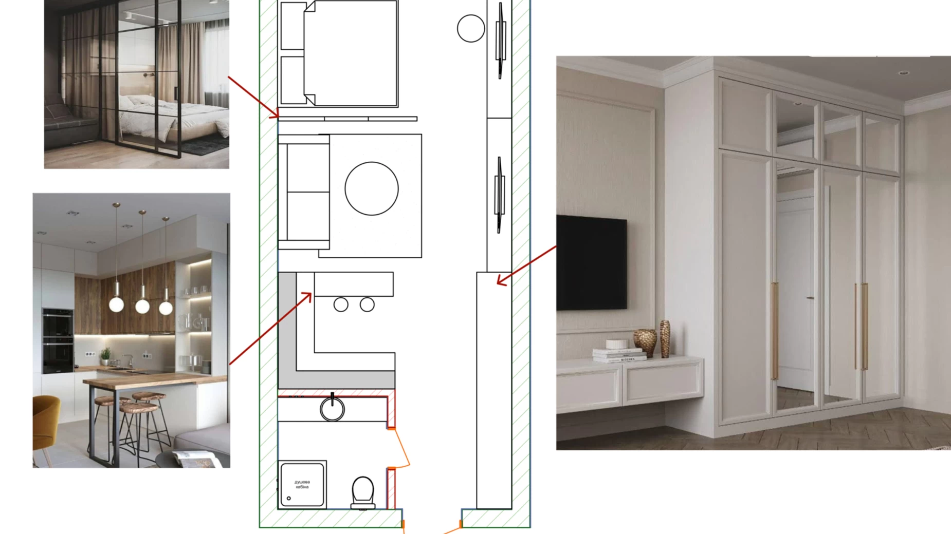 Продается 1-комнатная квартира 33.1 кв. м в Киеве, ул. Каменская, 127А - фото 5