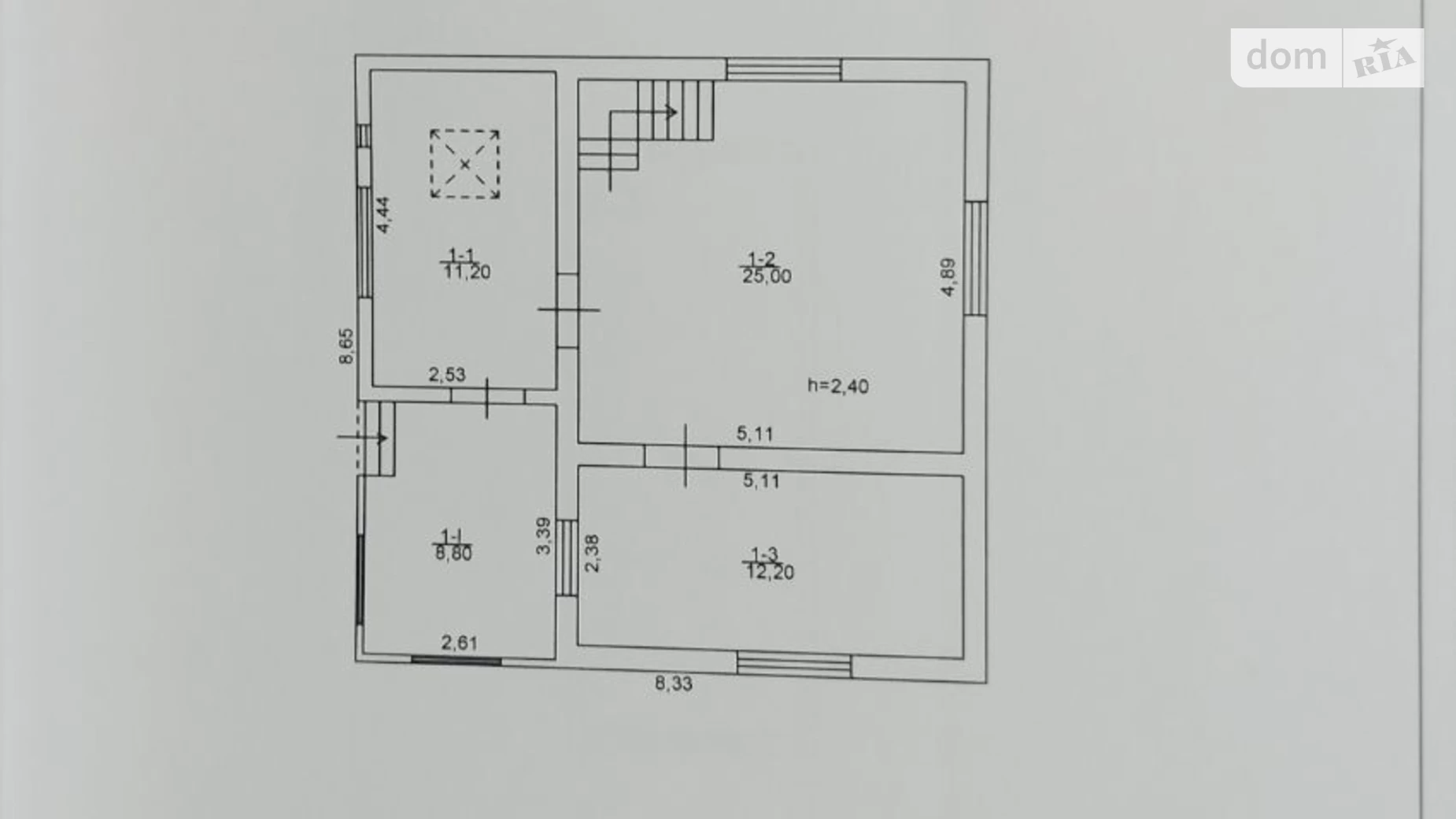 Продается дом на 2 этажа 79.1 кв. м с террасой, цена: 30000 $ - фото 2