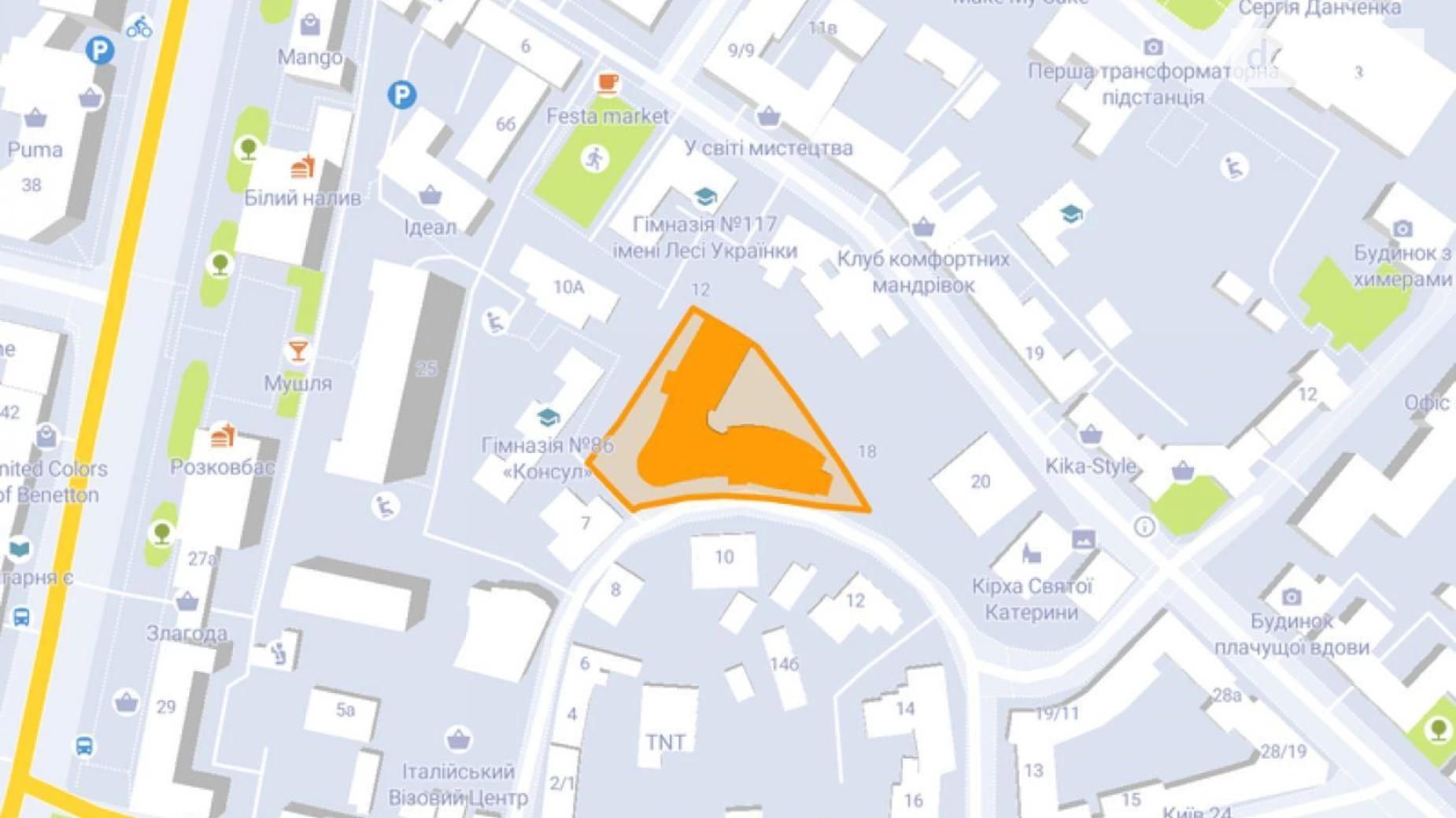 Здається в оренду приміщення вільного призначення 312.6 кв. м в 14-поверховій будівлі, цена: 12500 $ - фото 2