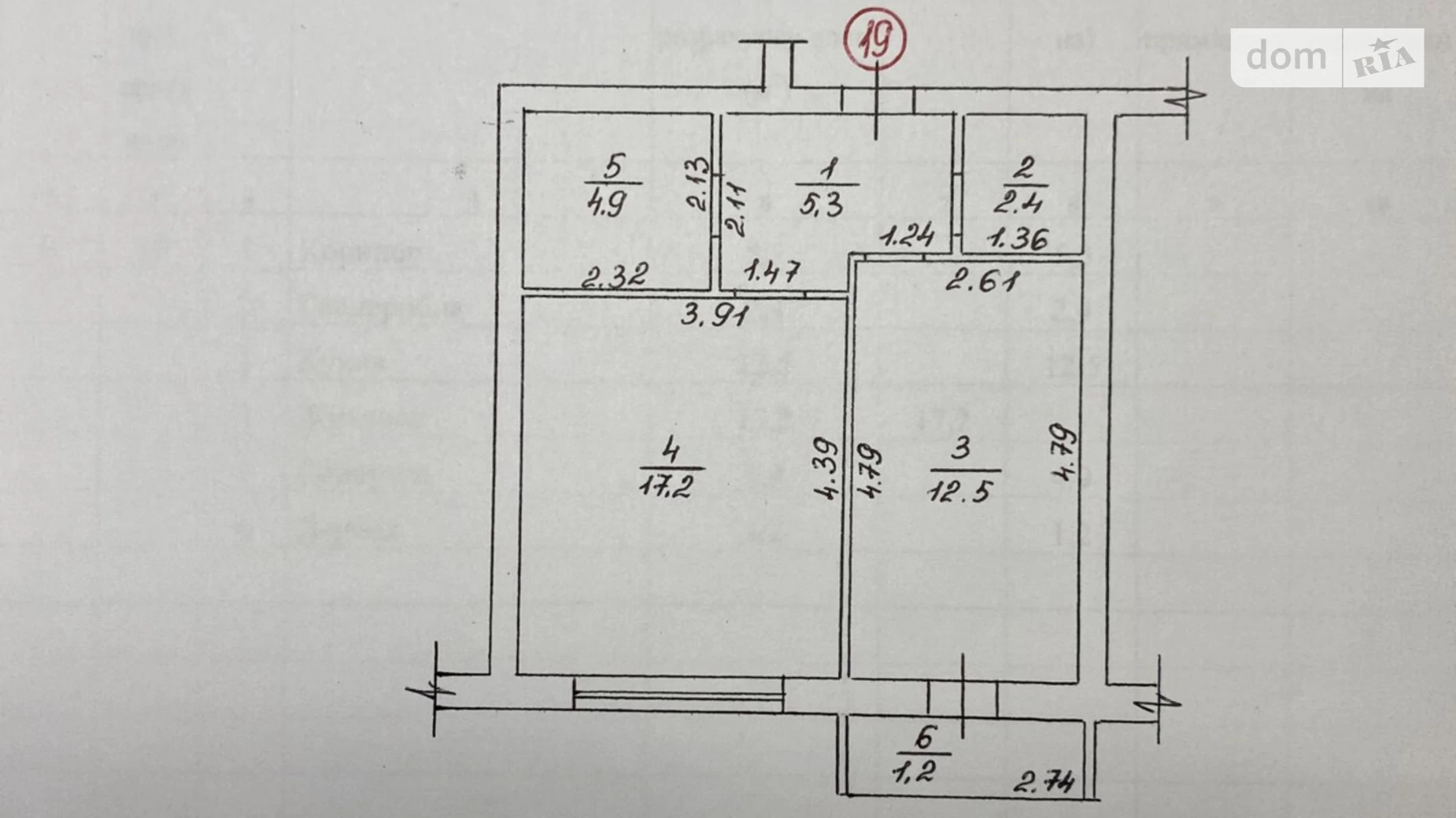 Продається 1-кімнатна квартира 43.5 кв. м у Ужгороді, вул. Хіри Олександра, 4 - фото 2