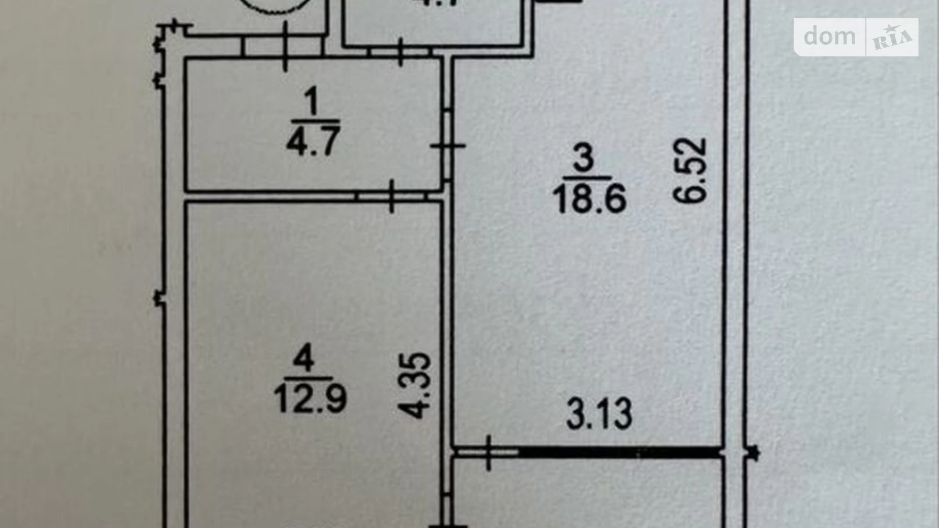 Продается 1-комнатная квартира 45.3 кв. м в Киеве, наб. Днепровская, 20Б - фото 2