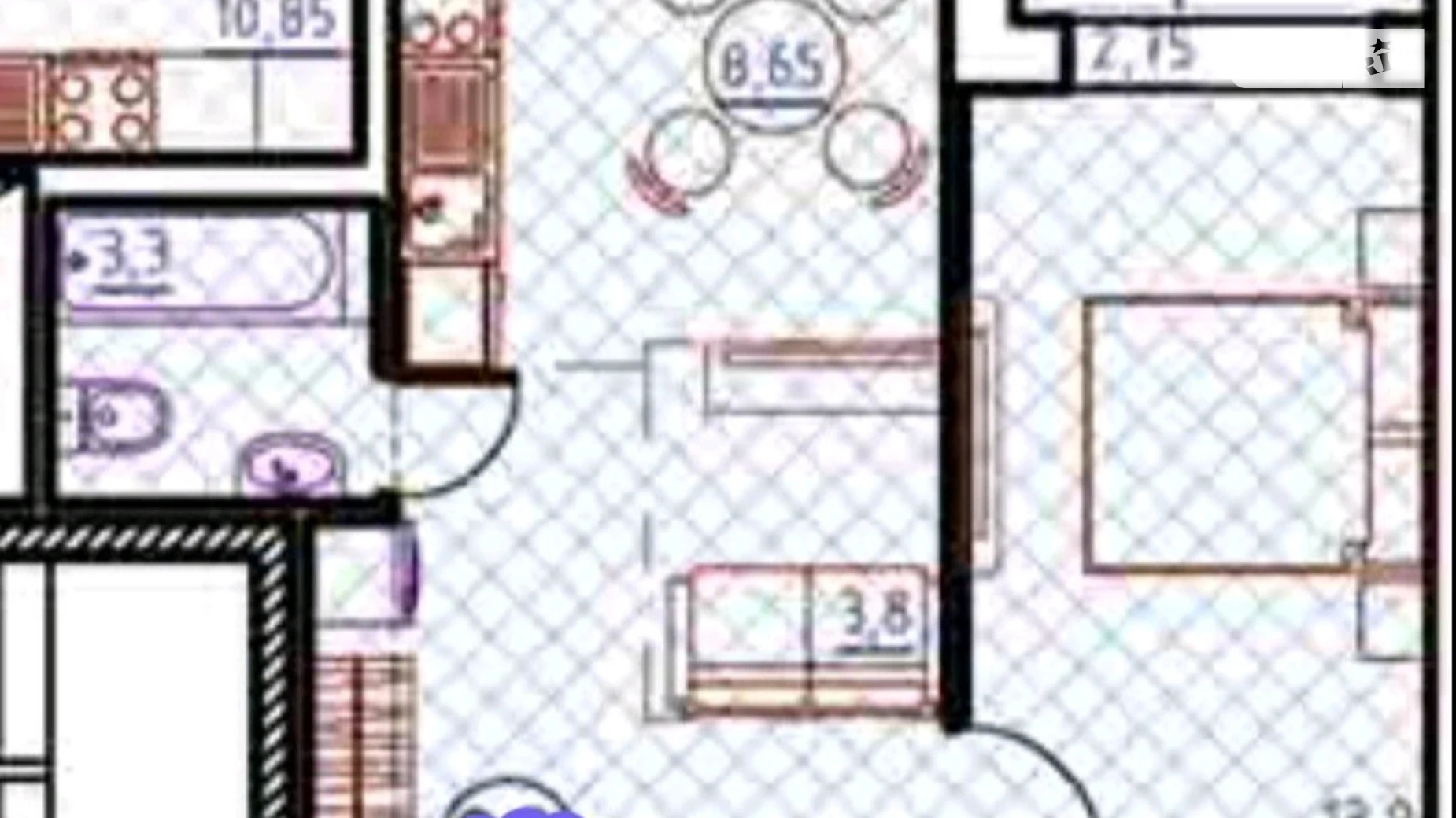 Продается 1-комнатная квартира 39 кв. м в Одессе, ул. Гераневая - фото 5