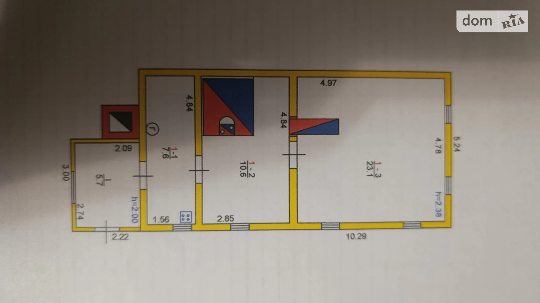 Продается одноэтажный дом 47 кв. м с террасой, цена: 20000 $ - фото 2