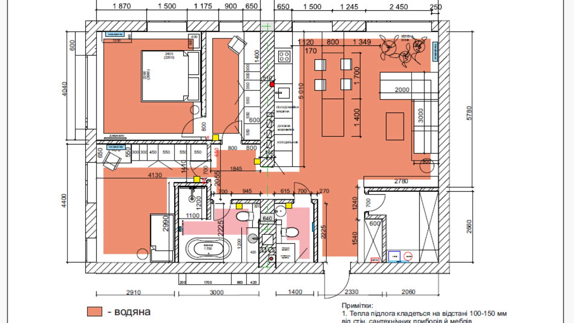 Продається 3-кімнатна квартира 98 кв. м у Минаї, вул. Августина Волошина, 22 - фото 2