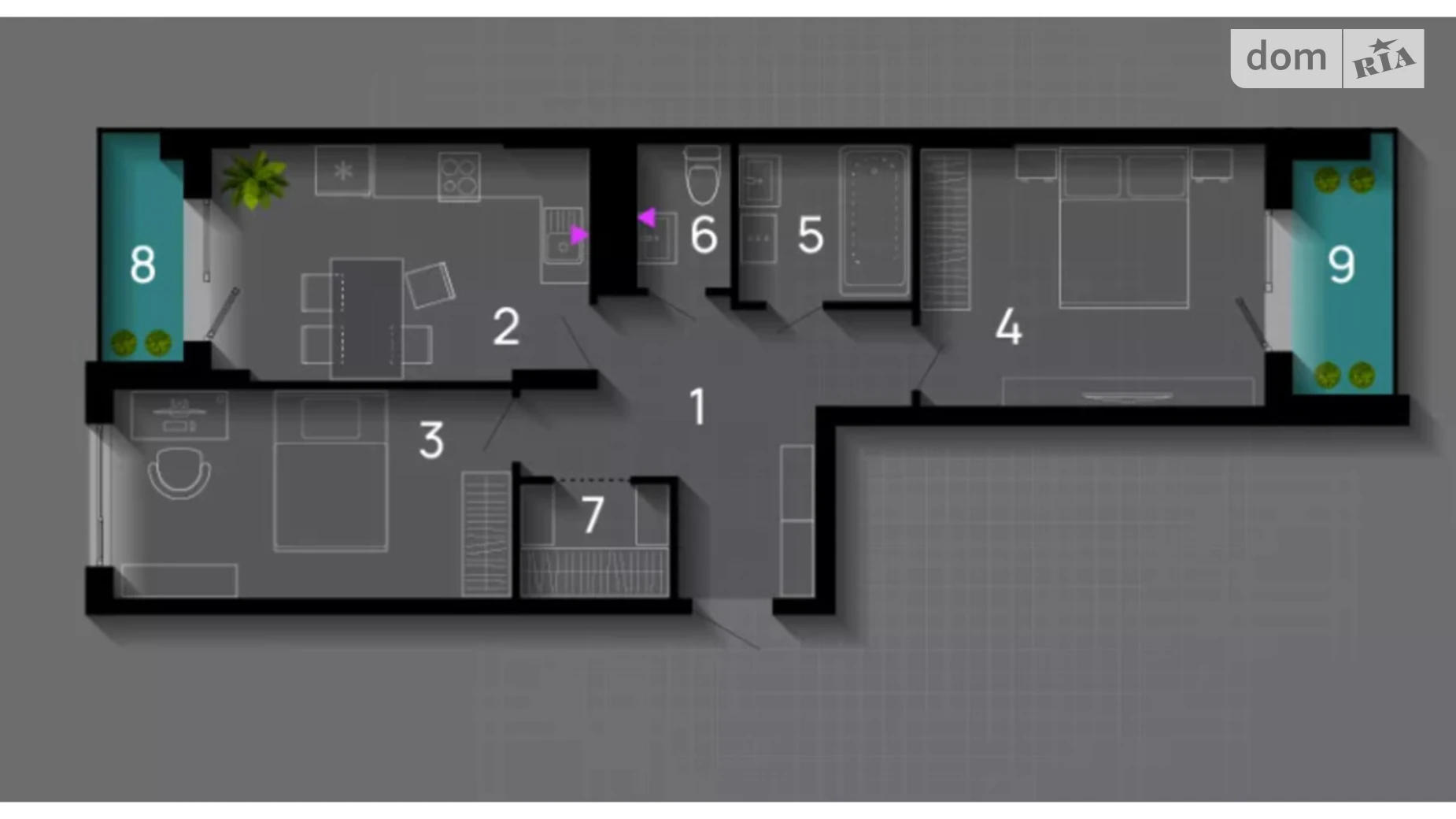 вул. Хриплинська, 9 Майзлі Івано-Франківськ ЖК SKYGARDEN - фото 2