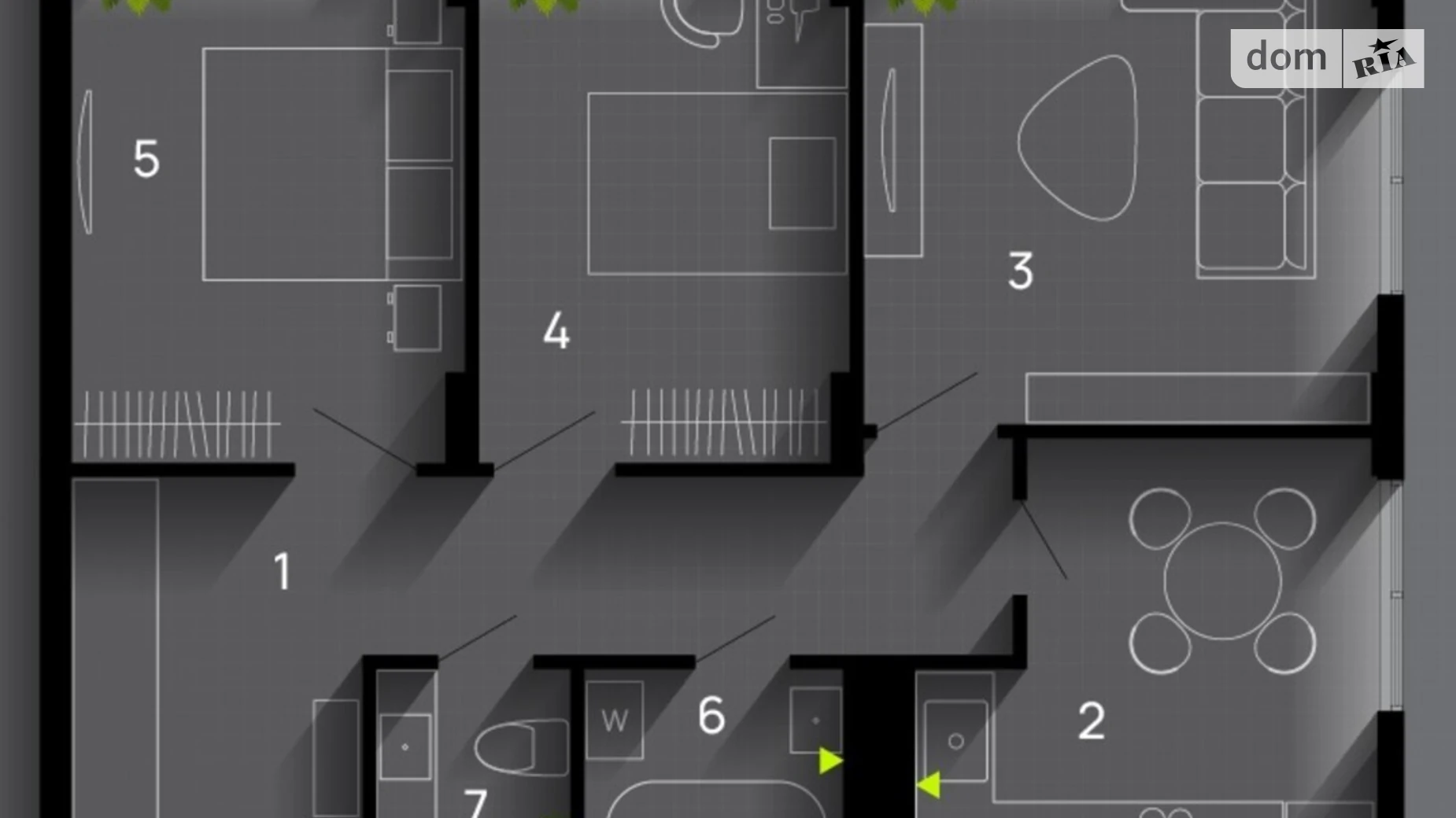 Продается 3-комнатная квартира 72 кв. м в Ивано-Франковске, ул. Химиков, 29А - фото 2