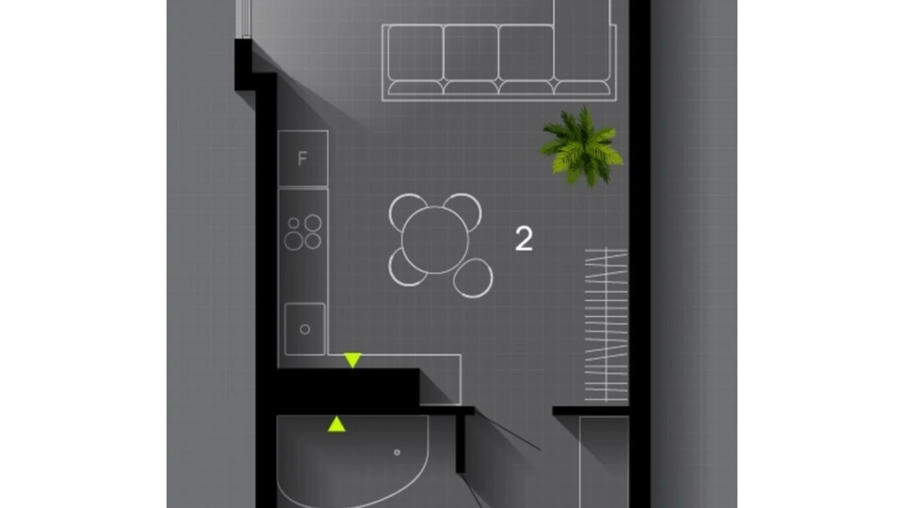 Продается 1-комнатная квартира 38 кв. м в Ивано-Франковске, ул. Химиков, 29А - фото 2