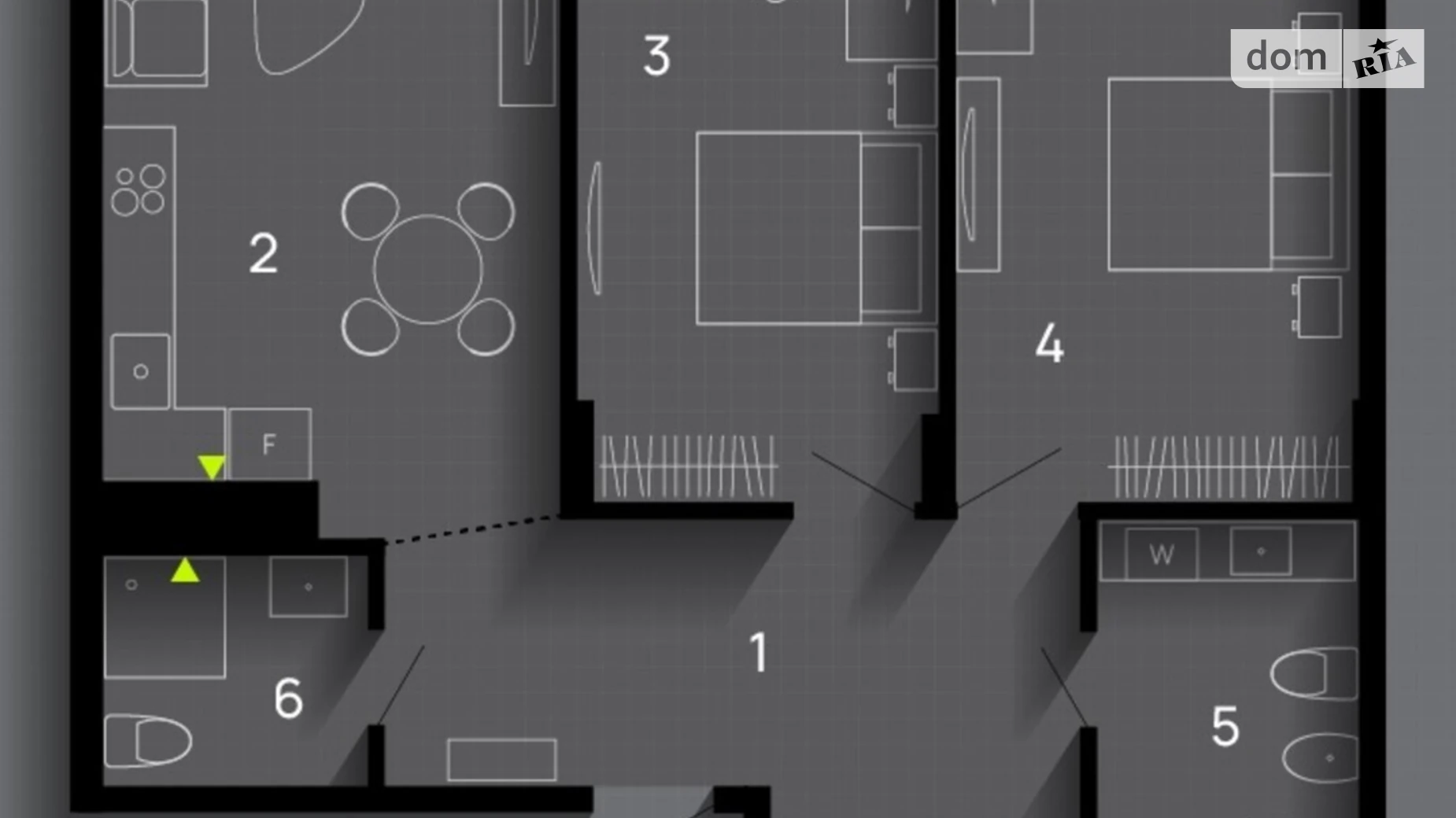 Продается 2-комнатная квартира 71 кв. м в Ивано-Франковске, ул. Химиков, 29А - фото 2