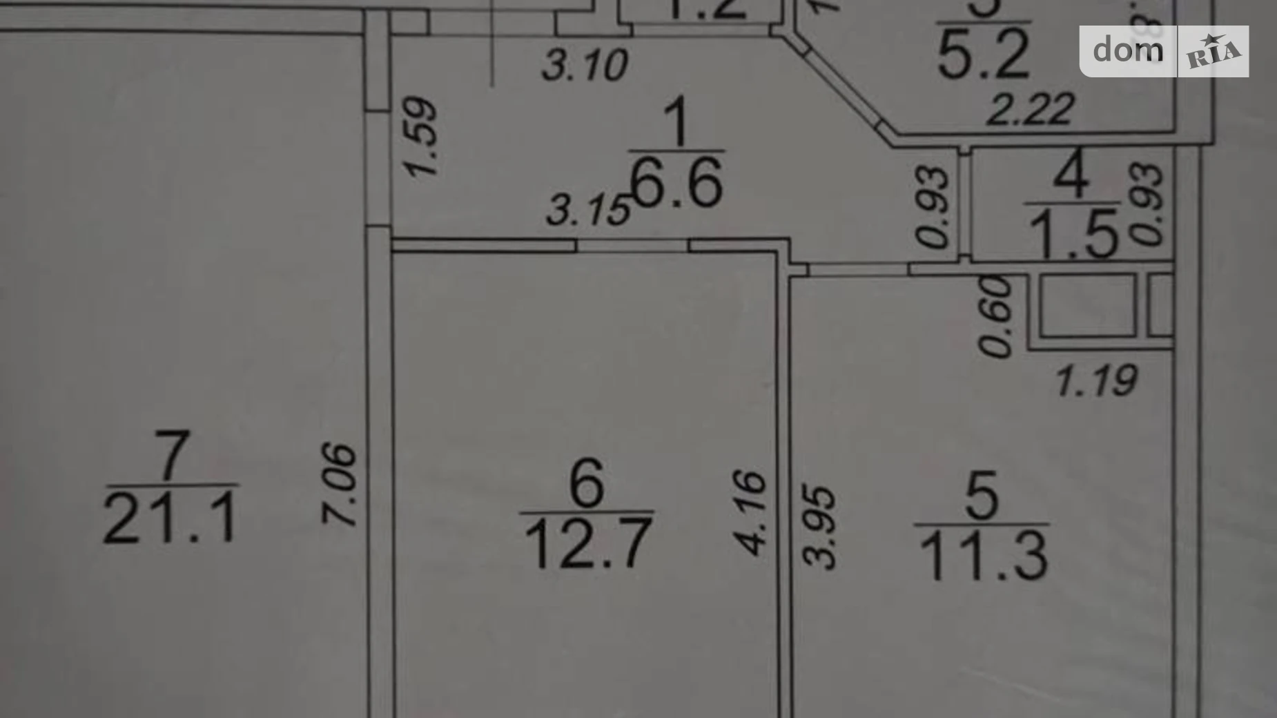 Продается 2-комнатная квартира 59.6 кв. м в Лиманке, ул. Жемчужная, 1Б - фото 2