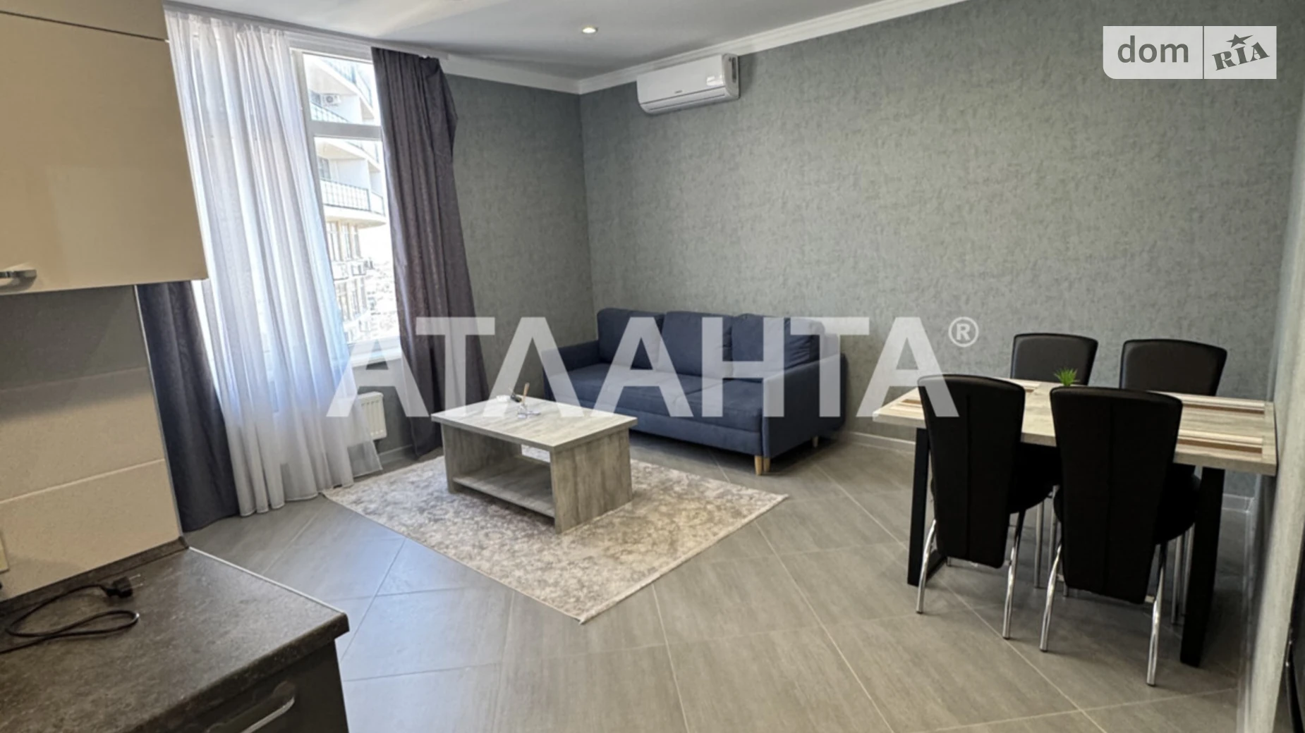 Продается 1-комнатная квартира 48 кв. м в Одессе, ул. Валерия Самофалова, 16А/1 - фото 2