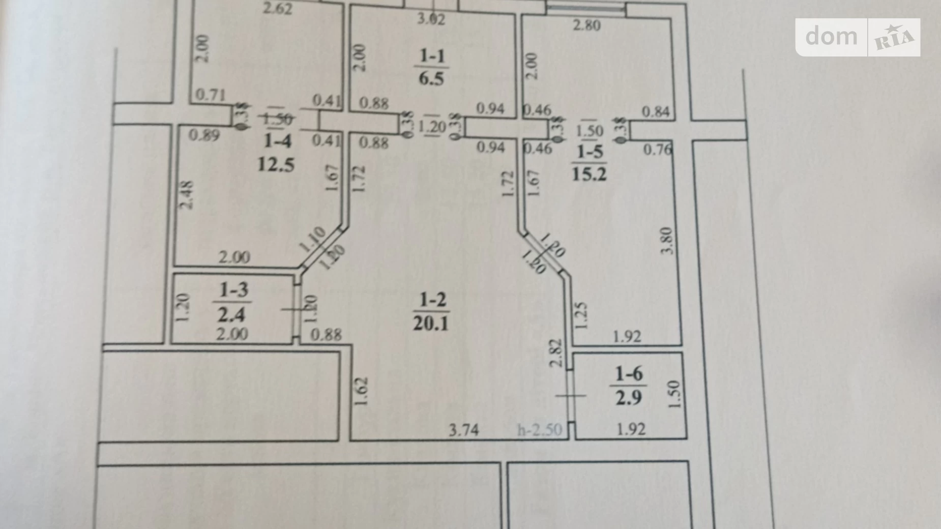 Продается 3-комнатная квартира 59.6 кв. м в Борщеве, ул. Владимира Великого, 14 - фото 3