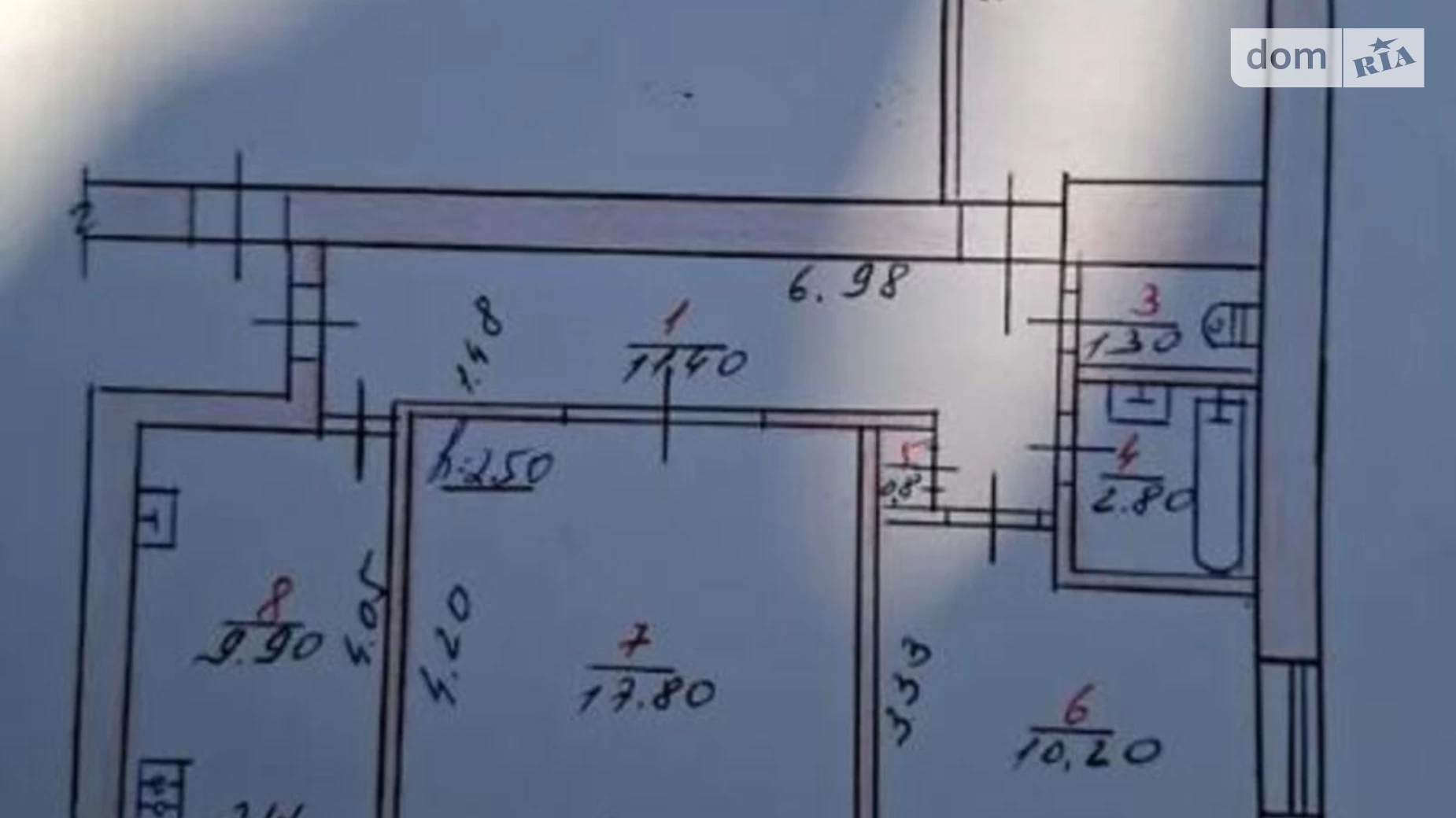 Продается 3-комнатная квартира 76 кв. м в Хмельницком, ул. Прибугская - фото 2