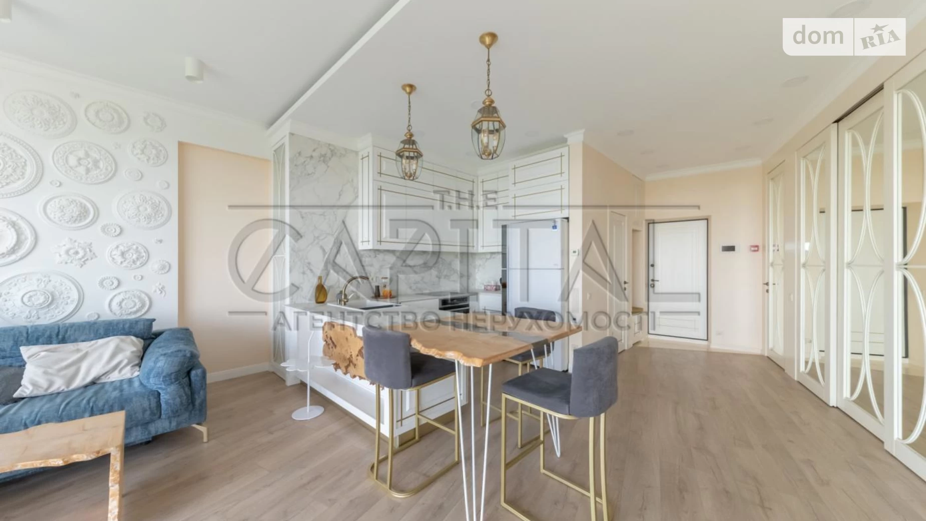 Здається в оренду 1-кімнатна квартира 82 кв. м у Києві, вул. Буслівська, 12 - фото 2