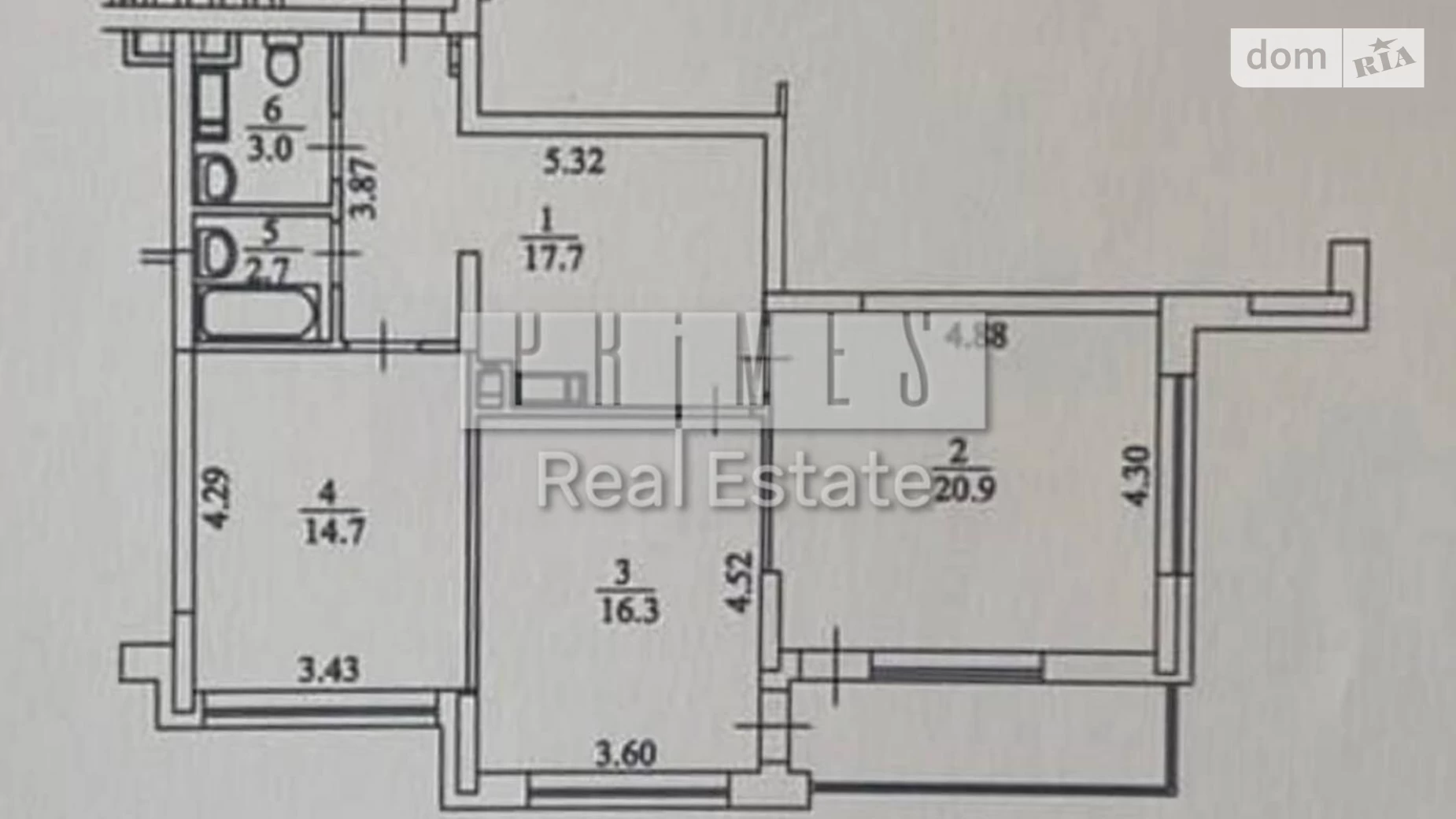 Продается 2-комнатная квартира 80 кв. м в Киеве, ул. Андрея Верхогляда(Драгомирова), 17 - фото 2