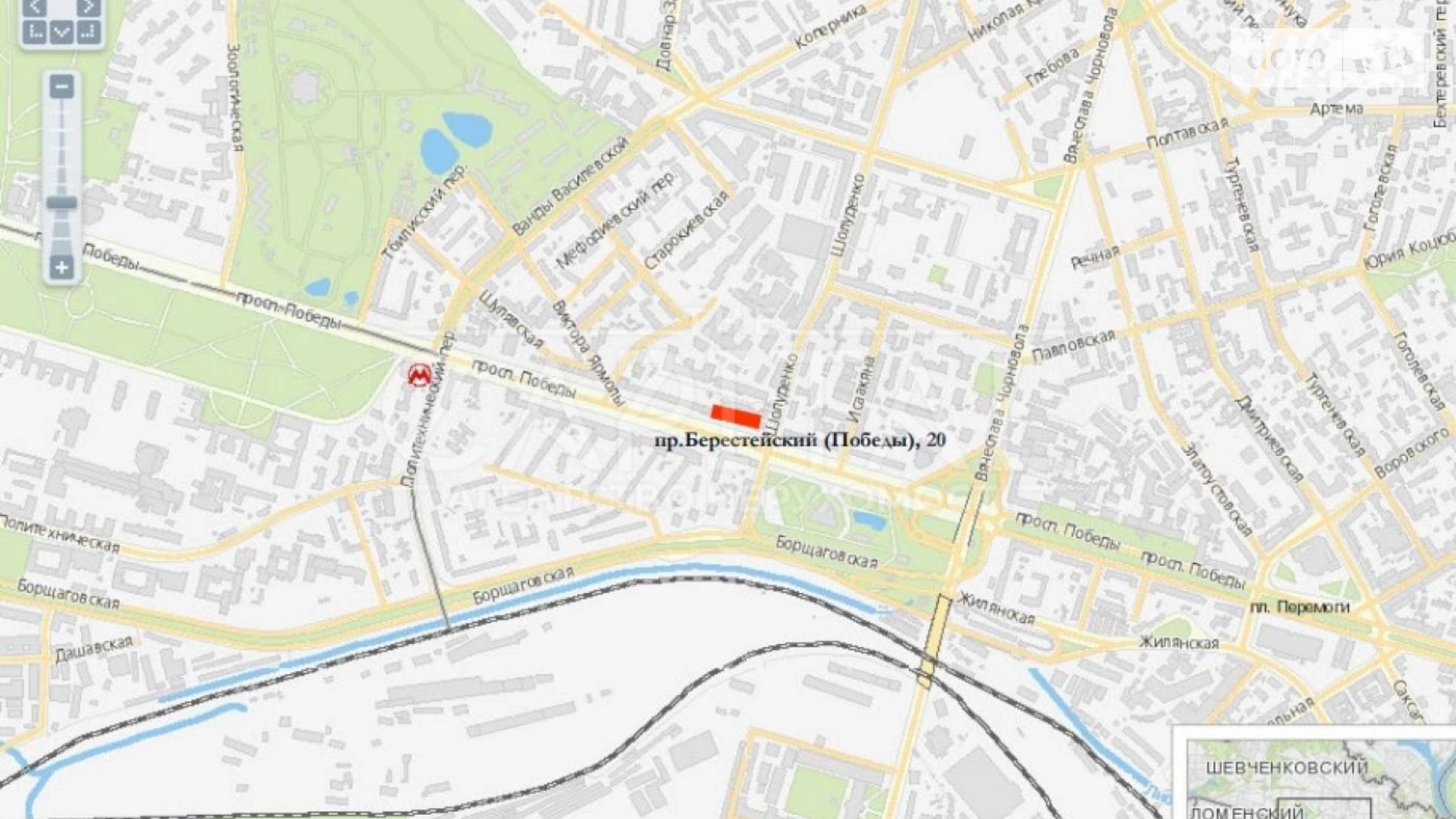 Здається в оренду приміщення вільного призначення 112.4 кв. м в 9-поверховій будівлі, цена: 2022 $ - фото 3