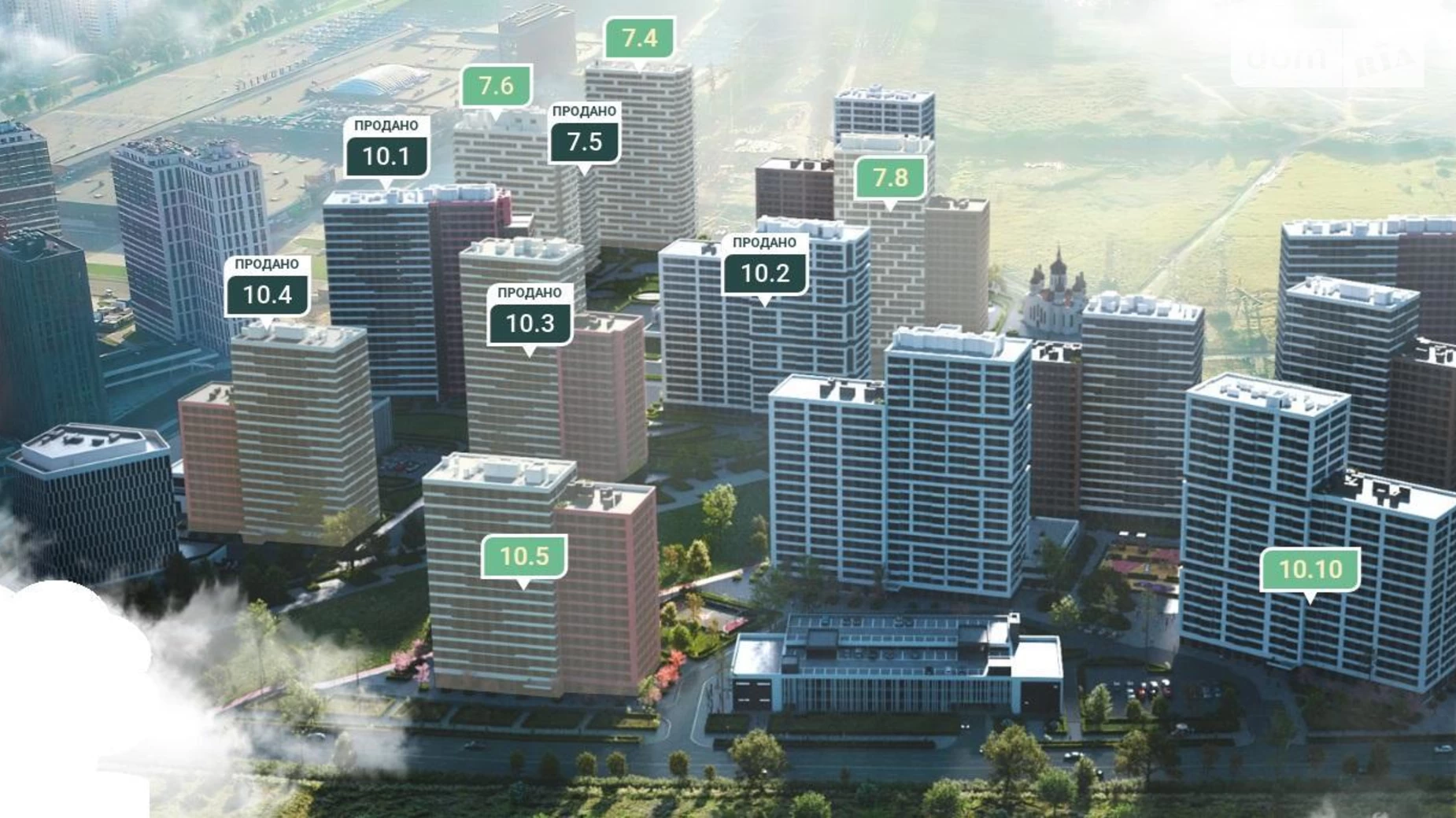 Продается 1-комнатная квартира 44 кв. м в Киеве, ул. Всеволода Змиенко, 1 - фото 4