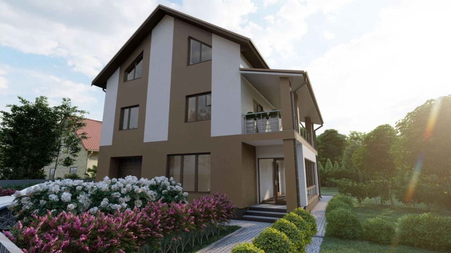 Продается дом на 3 этажа 216 кв. м с камином, цена: 80000 $ - фото 3