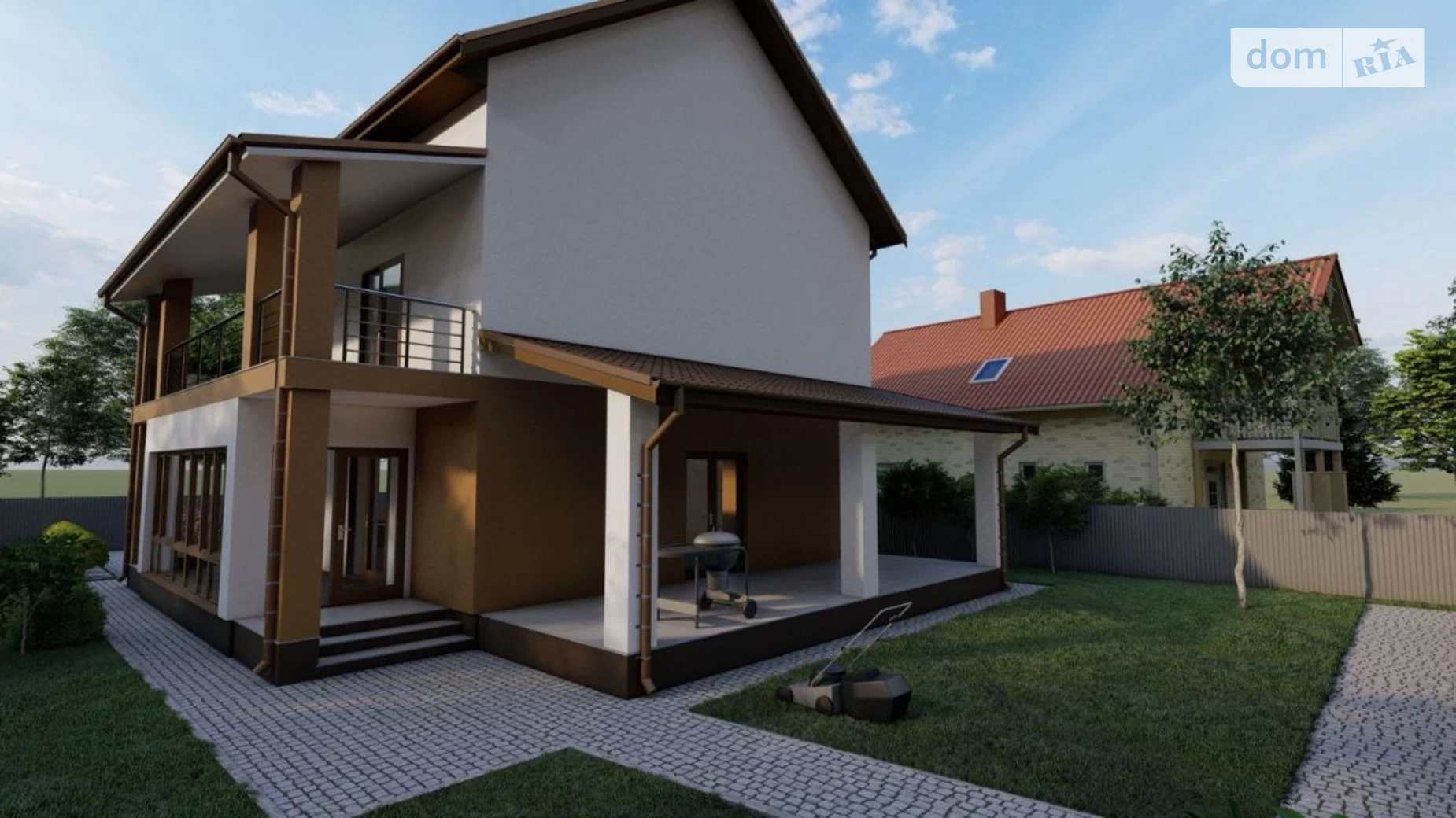 Продается дом на 3 этажа 216 кв. м с камином, цена: 80000 $ - фото 5